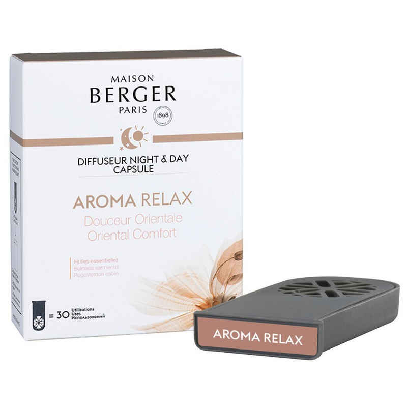 MAISON BERGER PARIS Wecker Refill für Night & Day Diffuser - Aroma Relax Duftdauer eines Refills: 30 Anwendungen