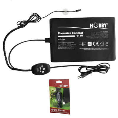 HOBBY Heizmatten Thermica Control 11 W inkl. Hygro-Therm - Heizmatte + Hygrometer
