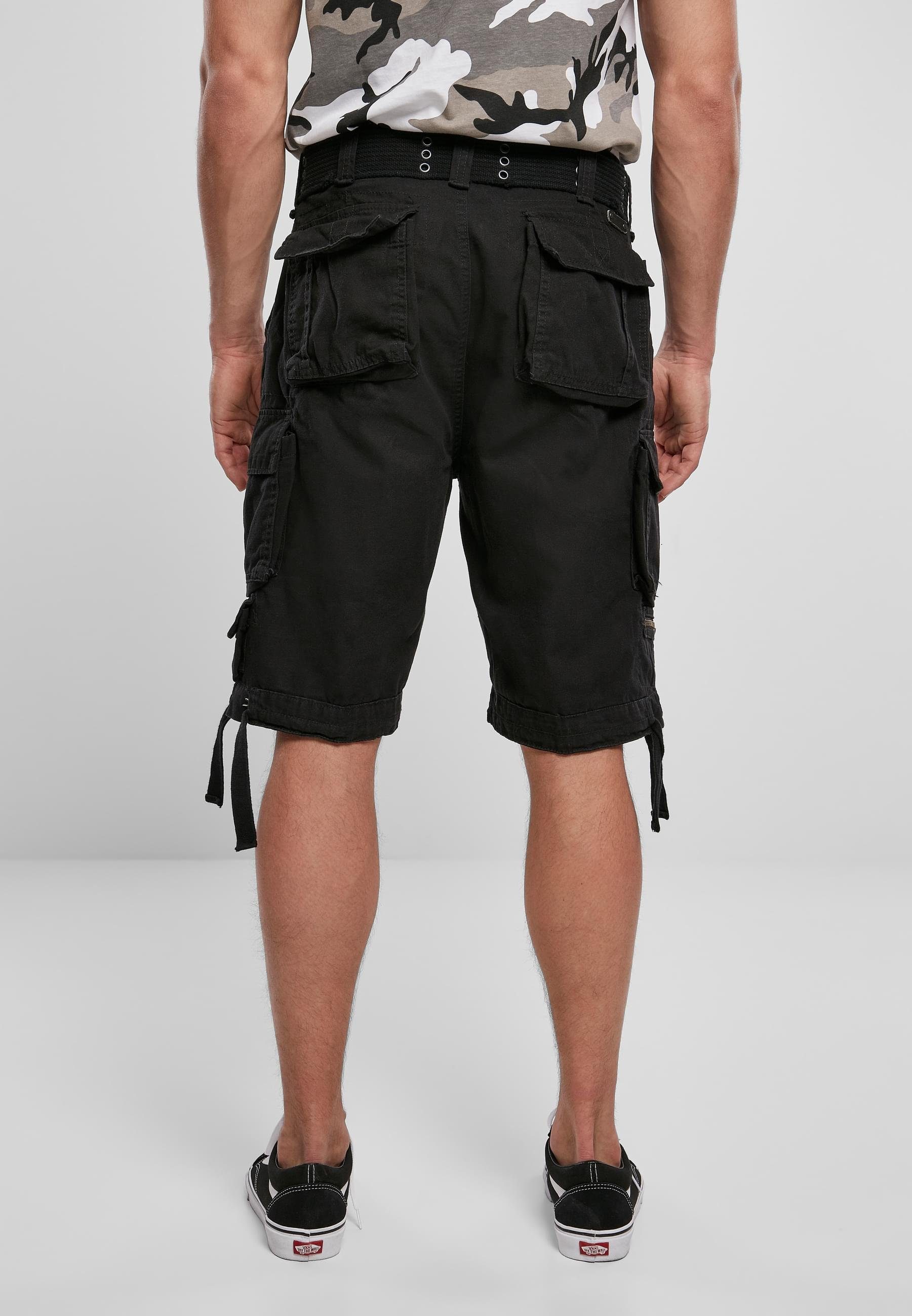 Brandit Stoffhose (1-tlg) Shorts Cargo Savage Vintage Herren black