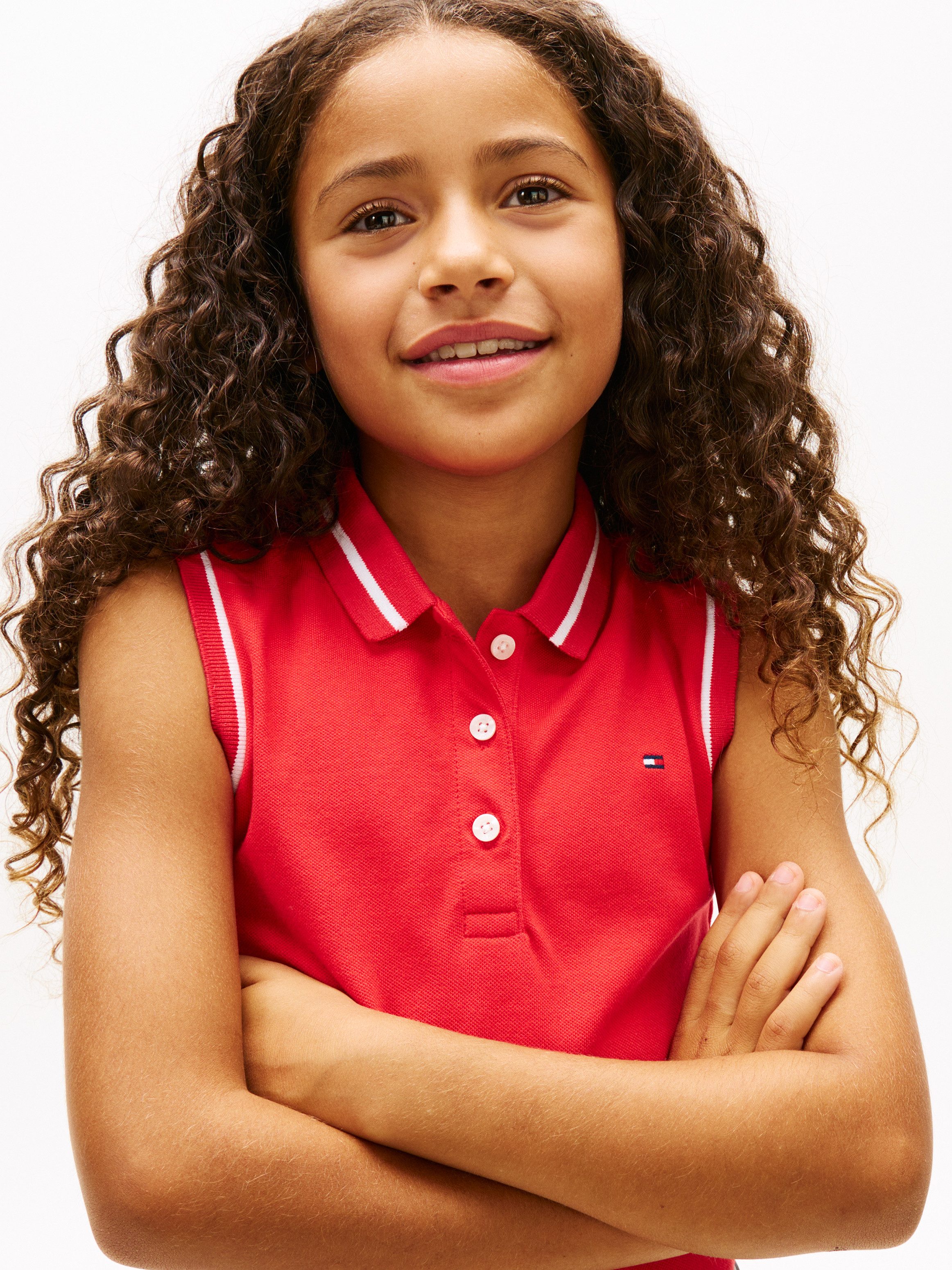 Tommy Hilfiger Poloshirt CLASSIC POLO SLEEVELESS Kinder bis 16 Jahre, ärmellos, regular fit