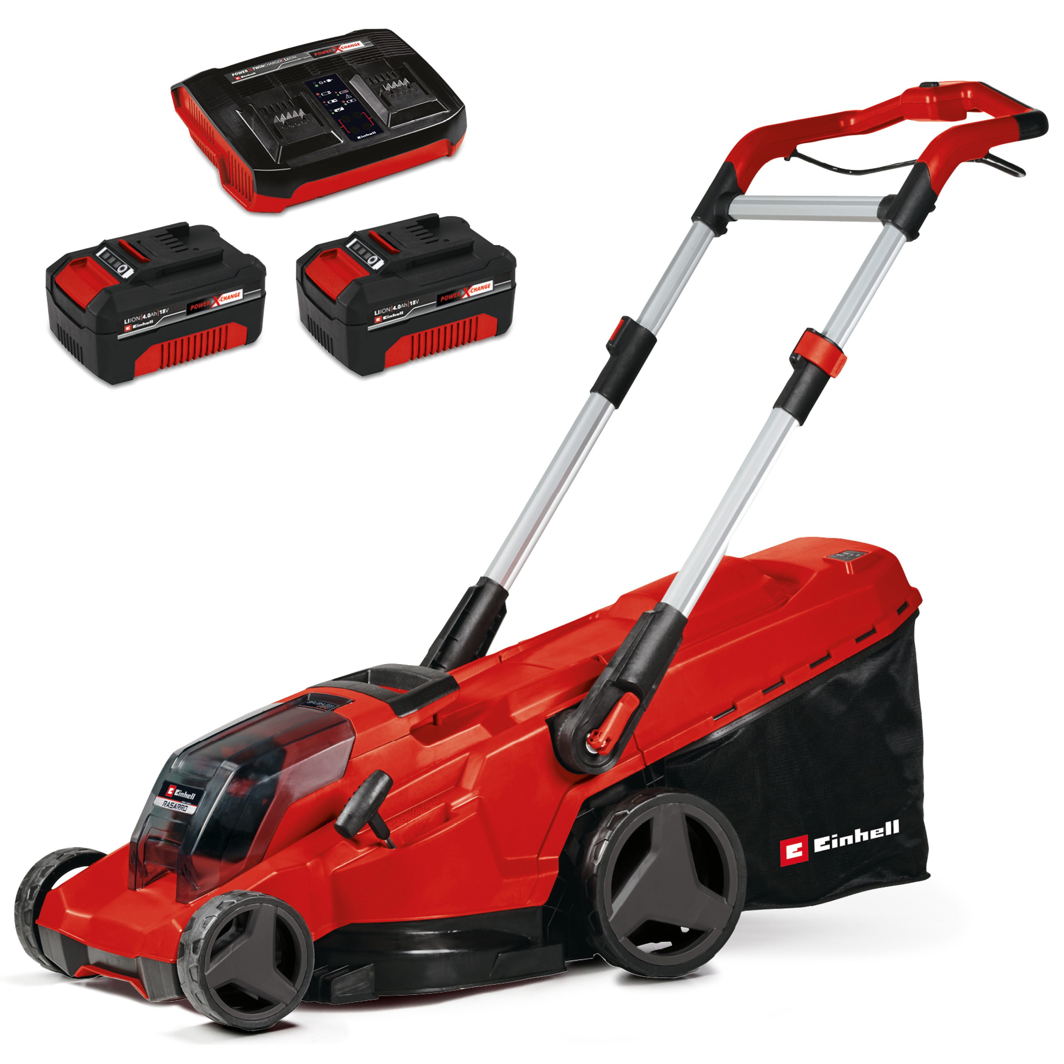 Einhell Akkurasenmäher PROFESSIONAL RASARRO 36/42, 42 cm Schnittbreite, 2 x günstig online kaufen