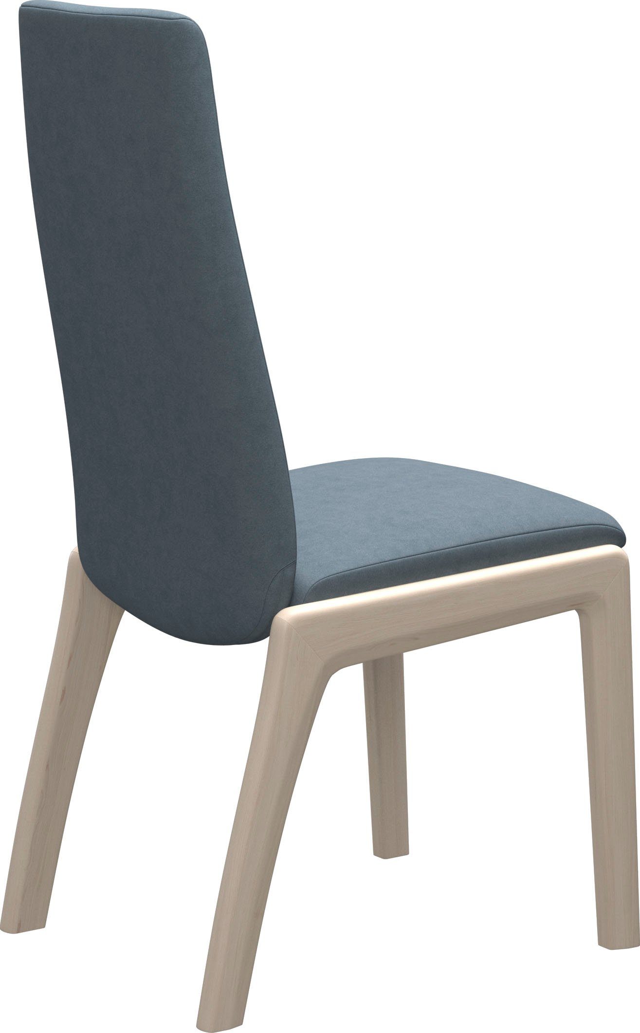 Polsterstuhl Stressless® in Low Laurel, Beinen gekalkt Eiche mit L, abgerundeten Größe Back,