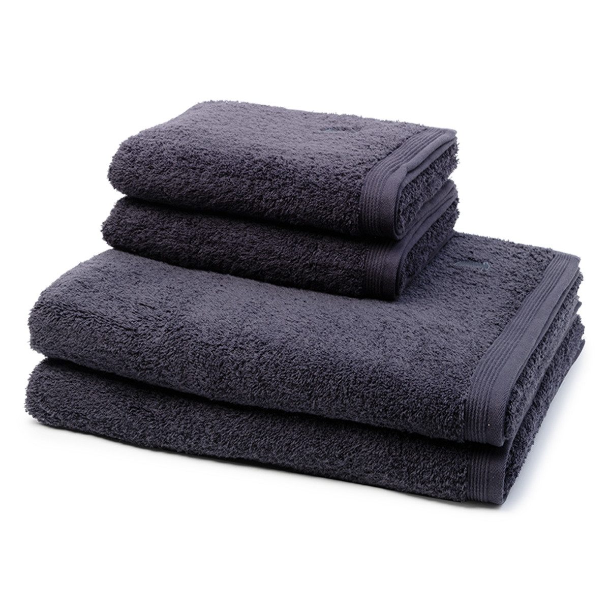 Möve Handtuch Set Superwuschel, Walkfrottee (Spar-Set, 4-St), 2 X Handtuch 2 X Duschtuch im Set - Baumwolle - Saugstark