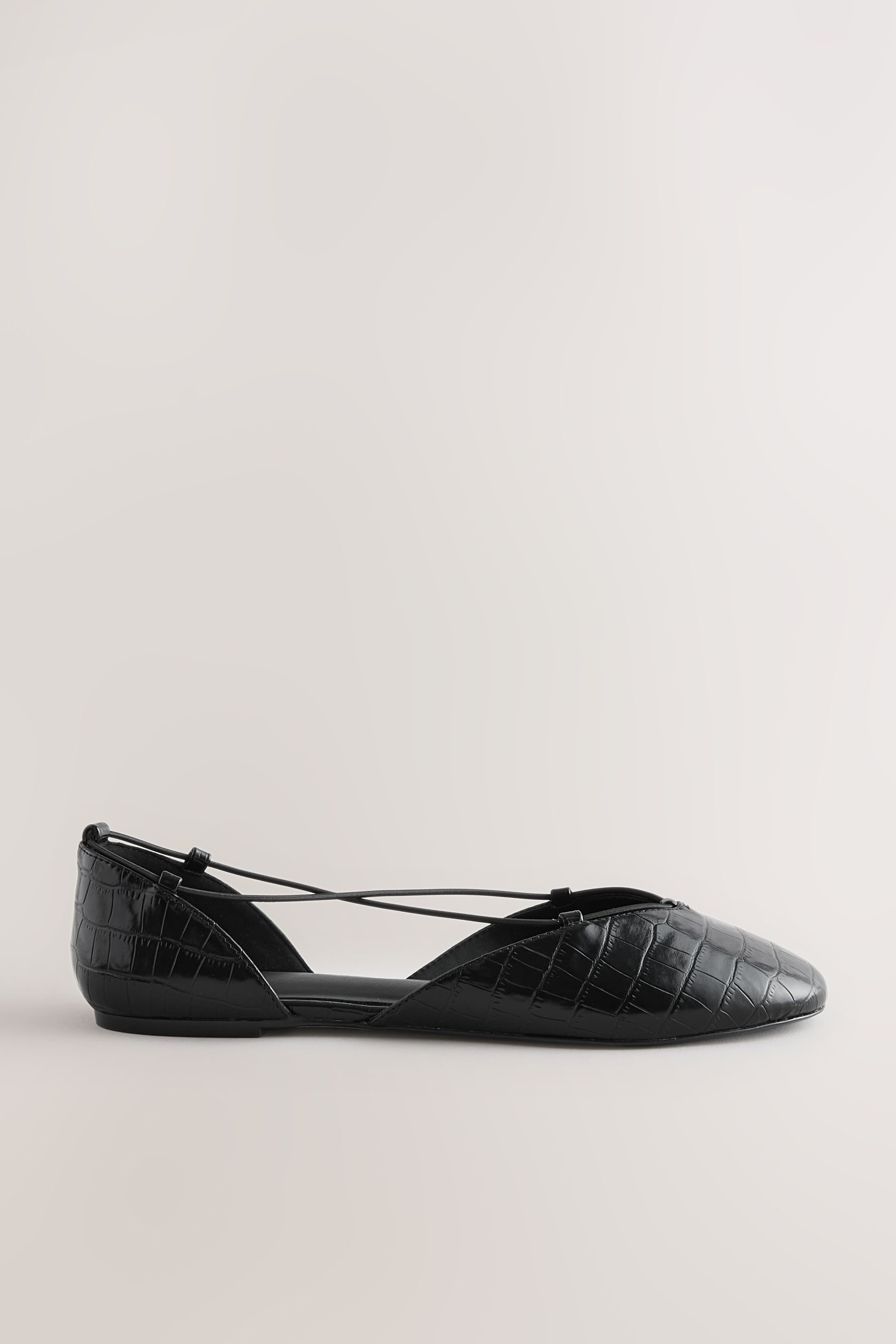 Next Forever Comfort® flache Ghillie-Schuhe Ballerina