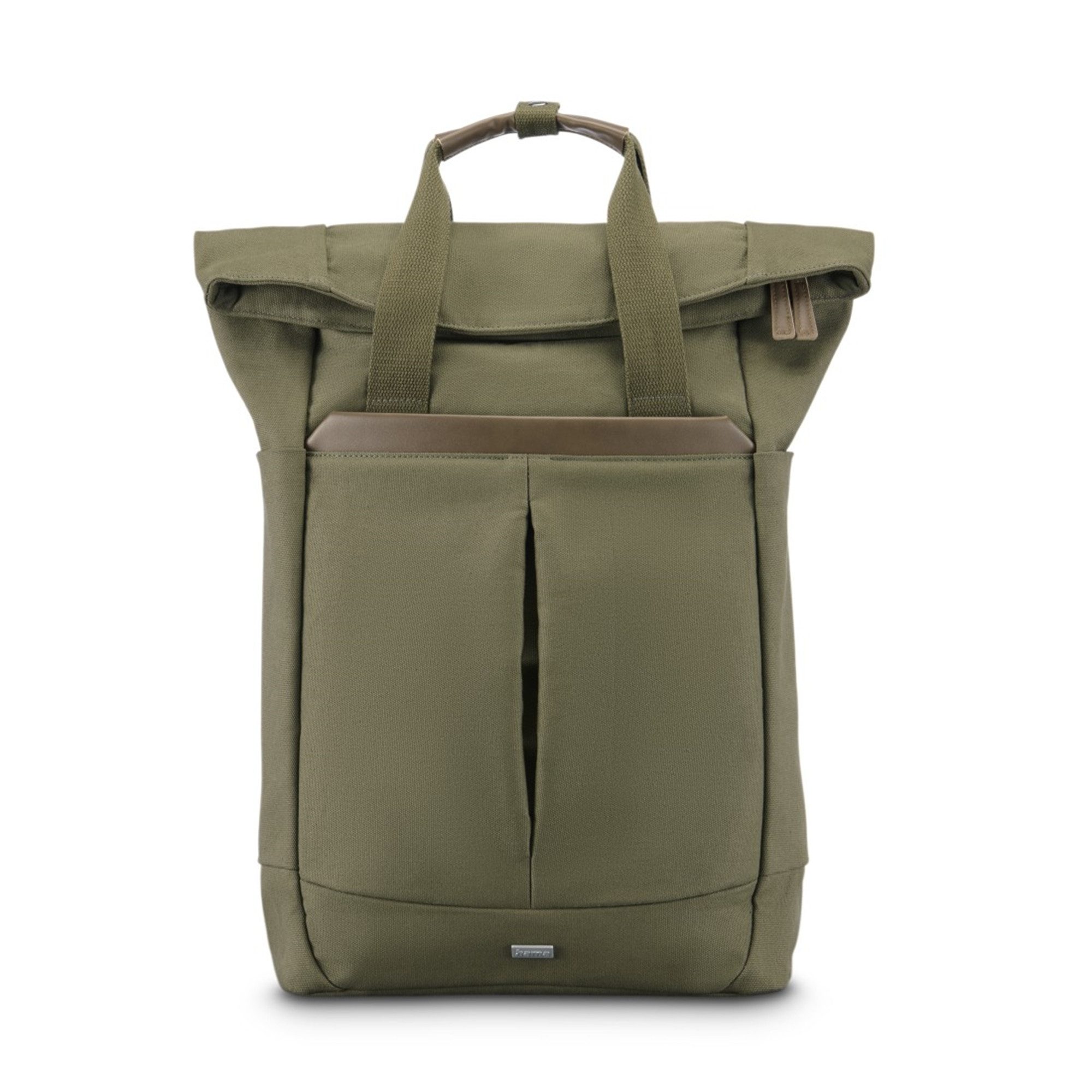 Hama Rucksack Pureline, bis 16,2", grün-braun günstig online kaufen