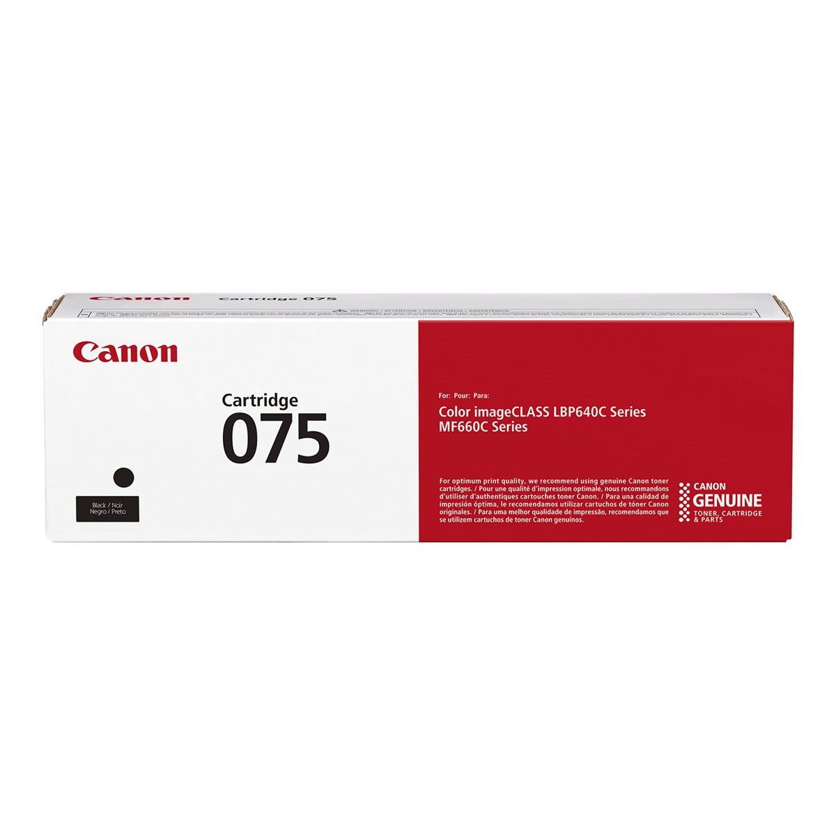 Tonerpatrone 075 Toner schwarz