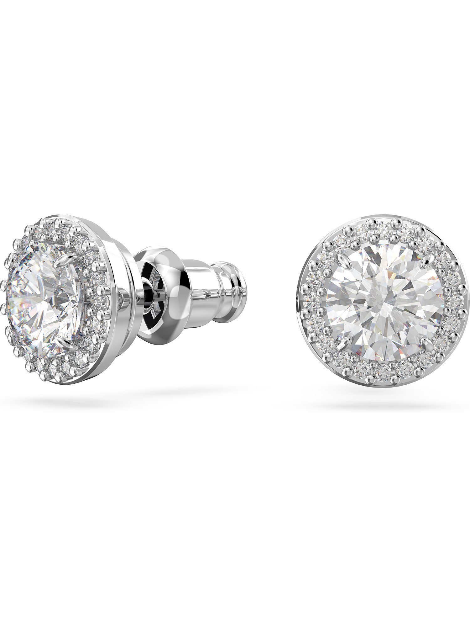 Swarovski Paar Ohrstecker, Una silberfar... Swarovski Paar Ohrstecker, Una silberfar...