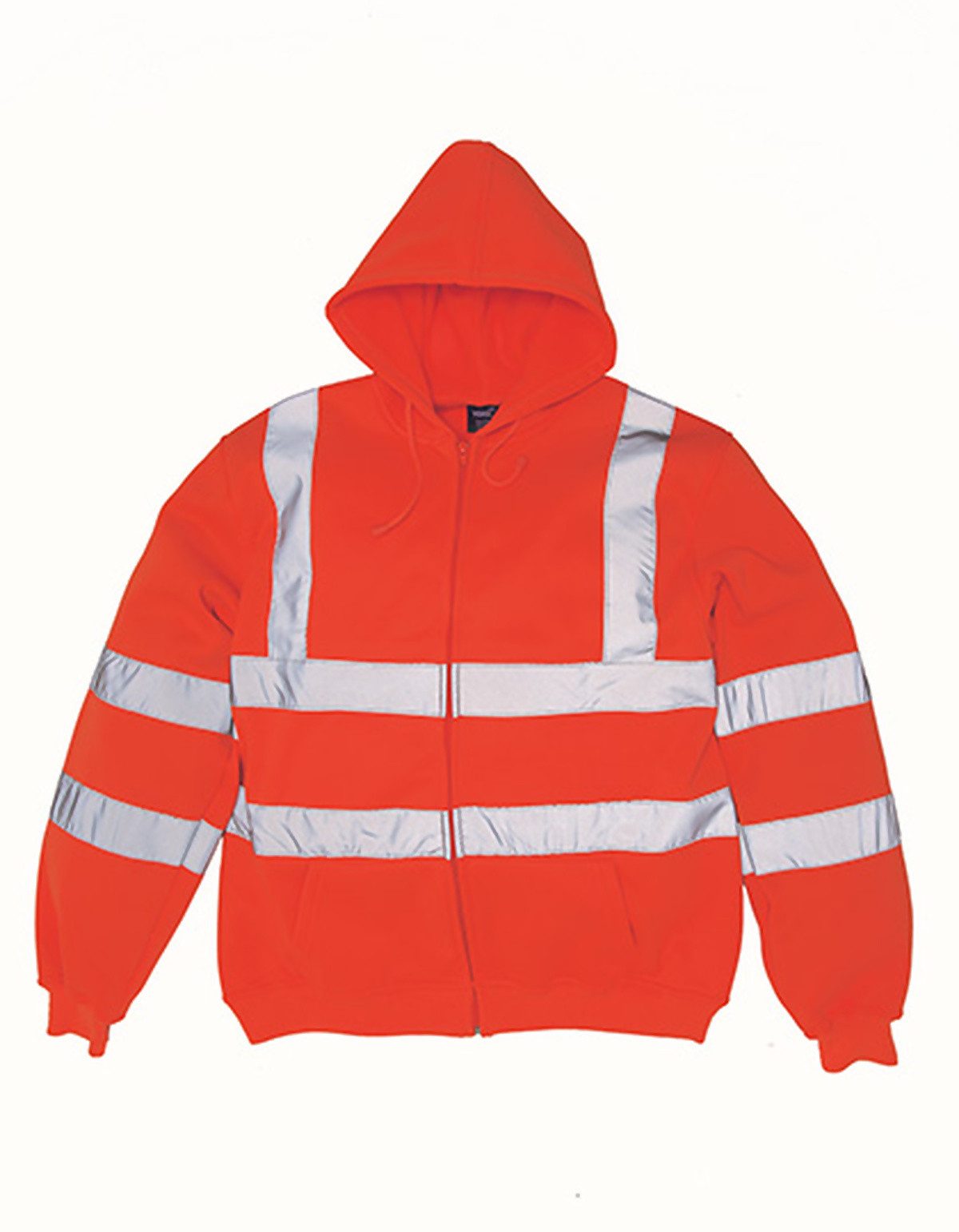 YOKO Kapuzenpullover Hi-Vis Zip Hoodie