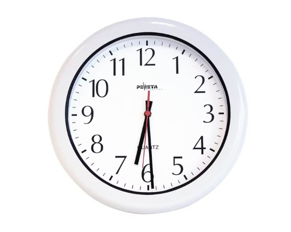 Finnsa® GmbH Sauna-Sanduhr Feuchtraum Uhr für den ungeschützten Spritzwasserbereich