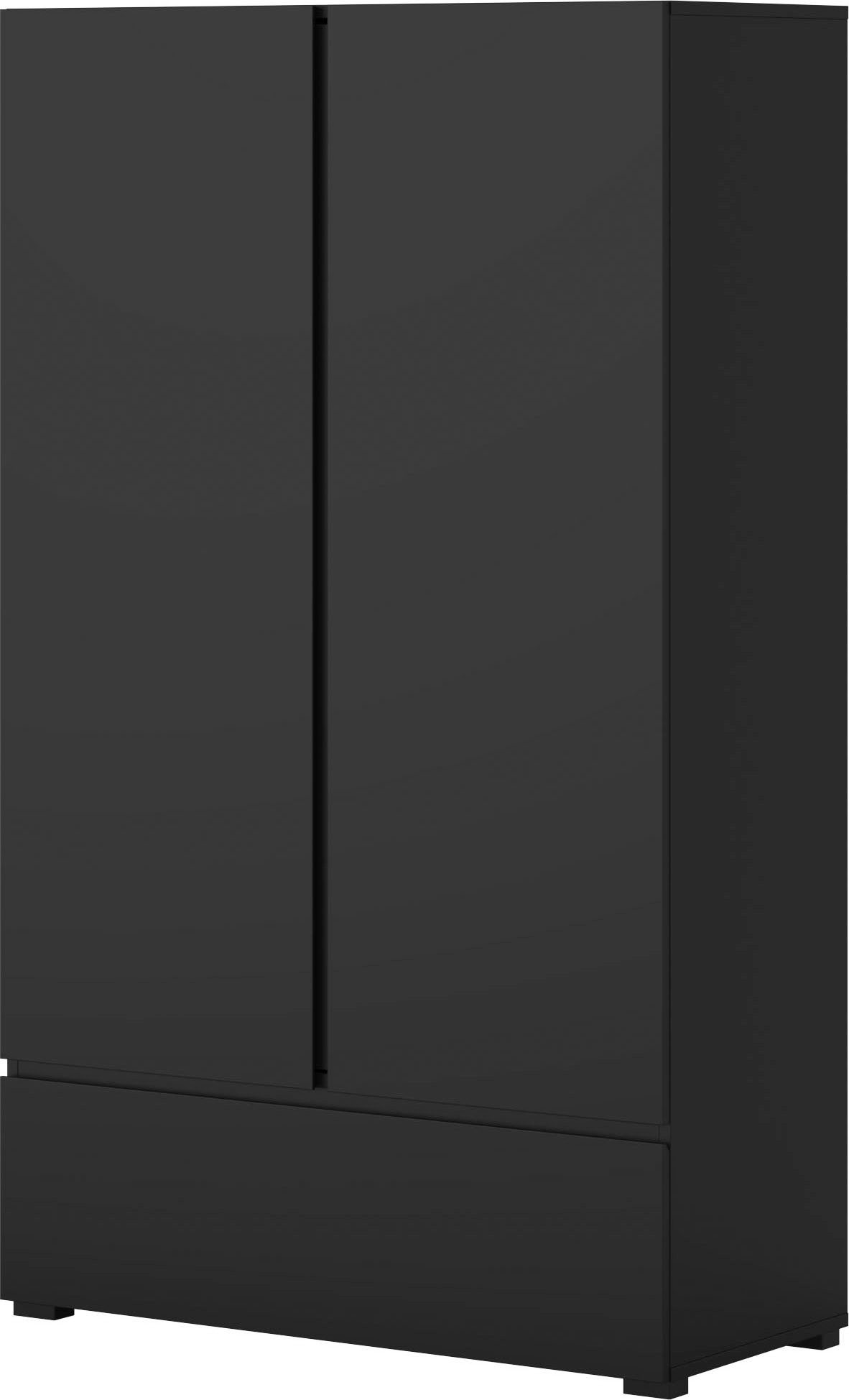 OTTO home Mehrzweckschrank Metric,Breite 89 cm, Highboard, Universalschrank, Garderobe Waescheschrank mit viel Stauraum, Einlegeböden verstellbar