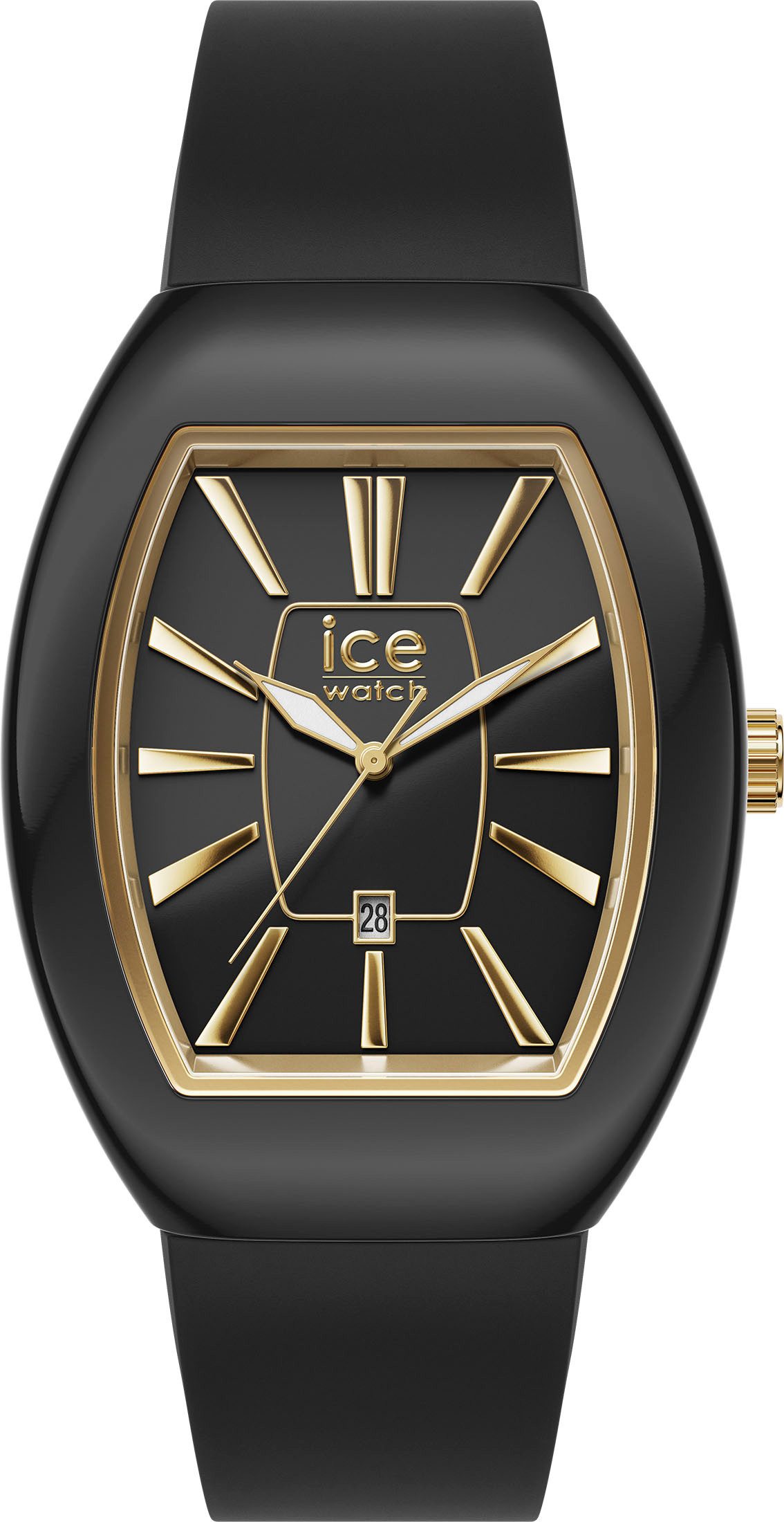 ice-watch Quarzuhr ICE boliday - Dome - Small - 3H + Date 024031, Armbanduhr, Damenuhr, analog, Silikonarmband, Datum