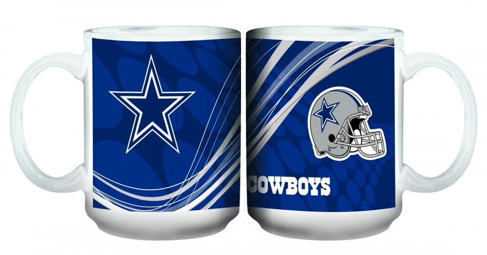 Dallas Cowboys Becher Dallas Cowboys Dynamic 2 Mug 445ml, Keramik