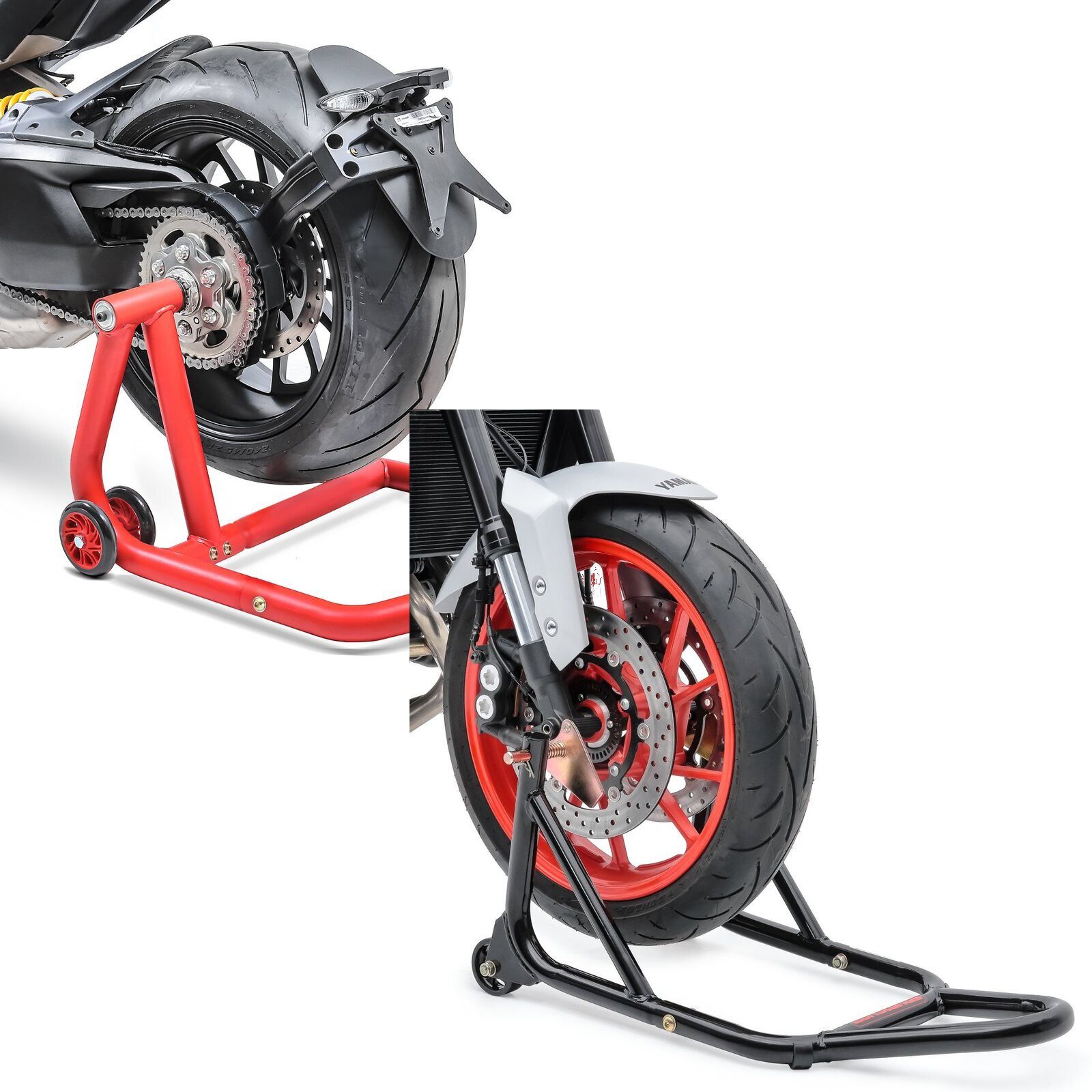 Motorradheber Set Einarmständer + Montageständer S27
