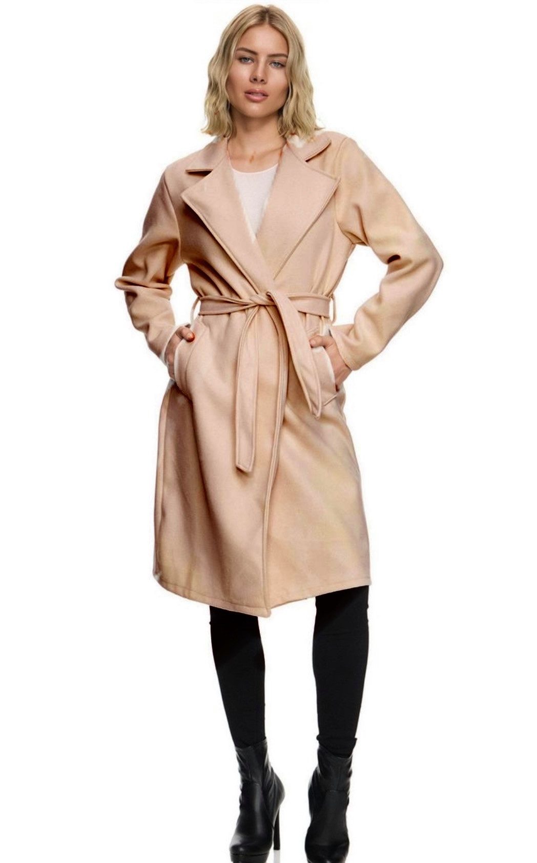 Worldclassca Trenchcoat Worldclassca Damen TRENCHCOAT mit Gürtel Reverskrag günstig online kaufen
