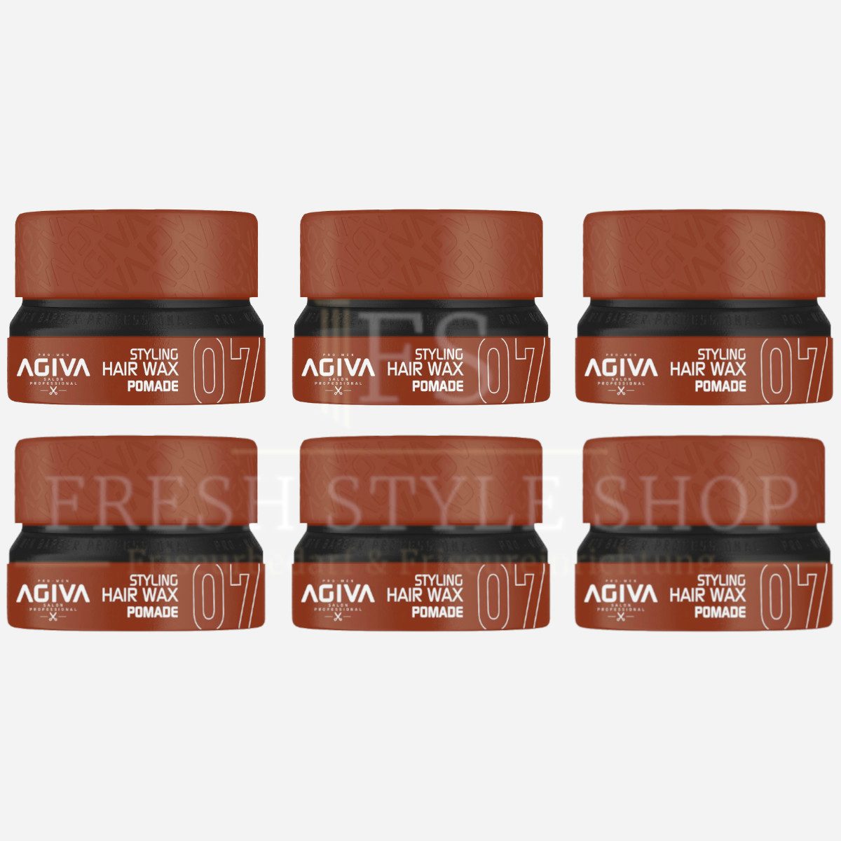 Haarwachs 6x Haarwachs Haar Wax 155ml 07 Pomade