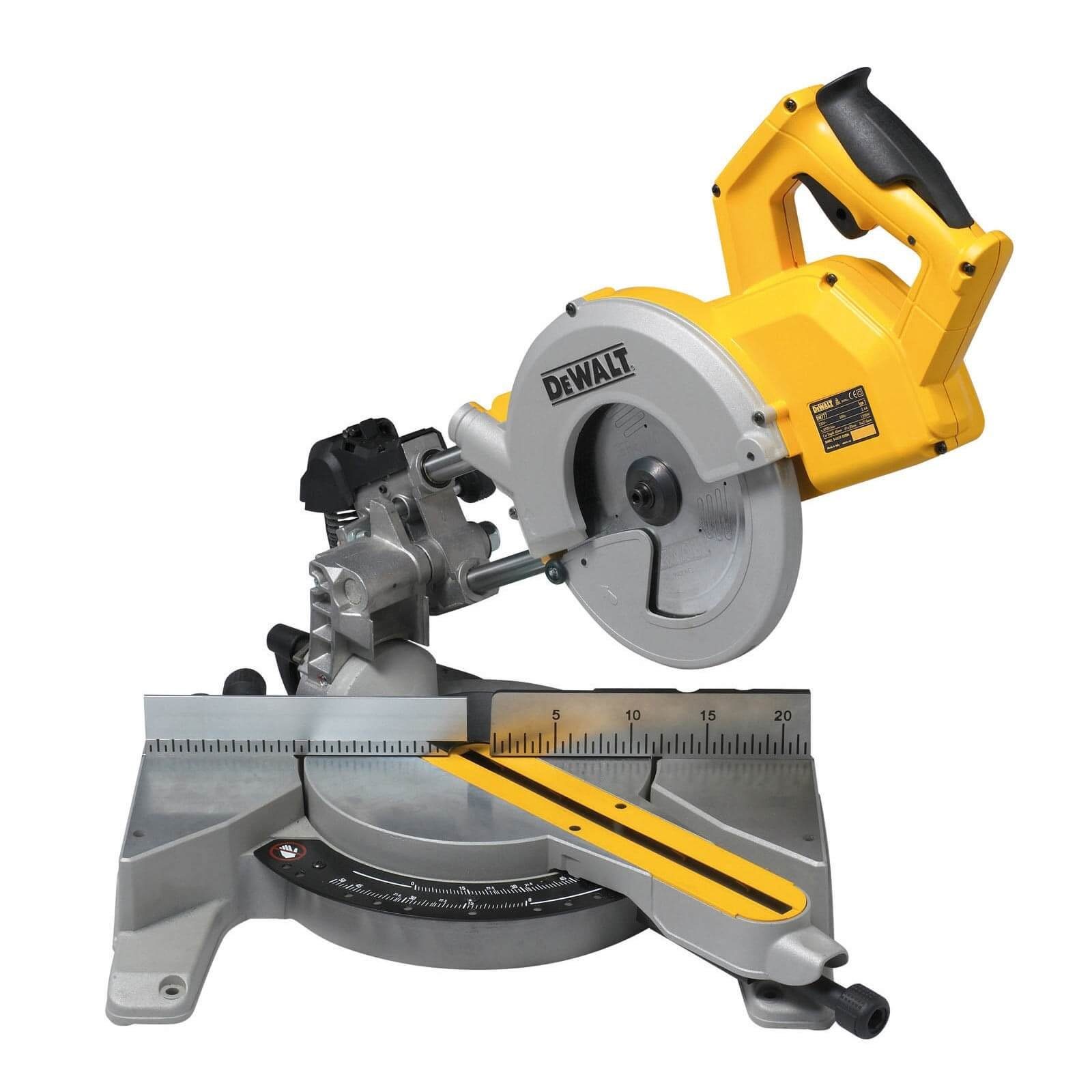 DeWalt Paneelsäge Elektro-Paneelsäge DWS777-QS 1800W - Gehrungssäge inkl. Zubehör