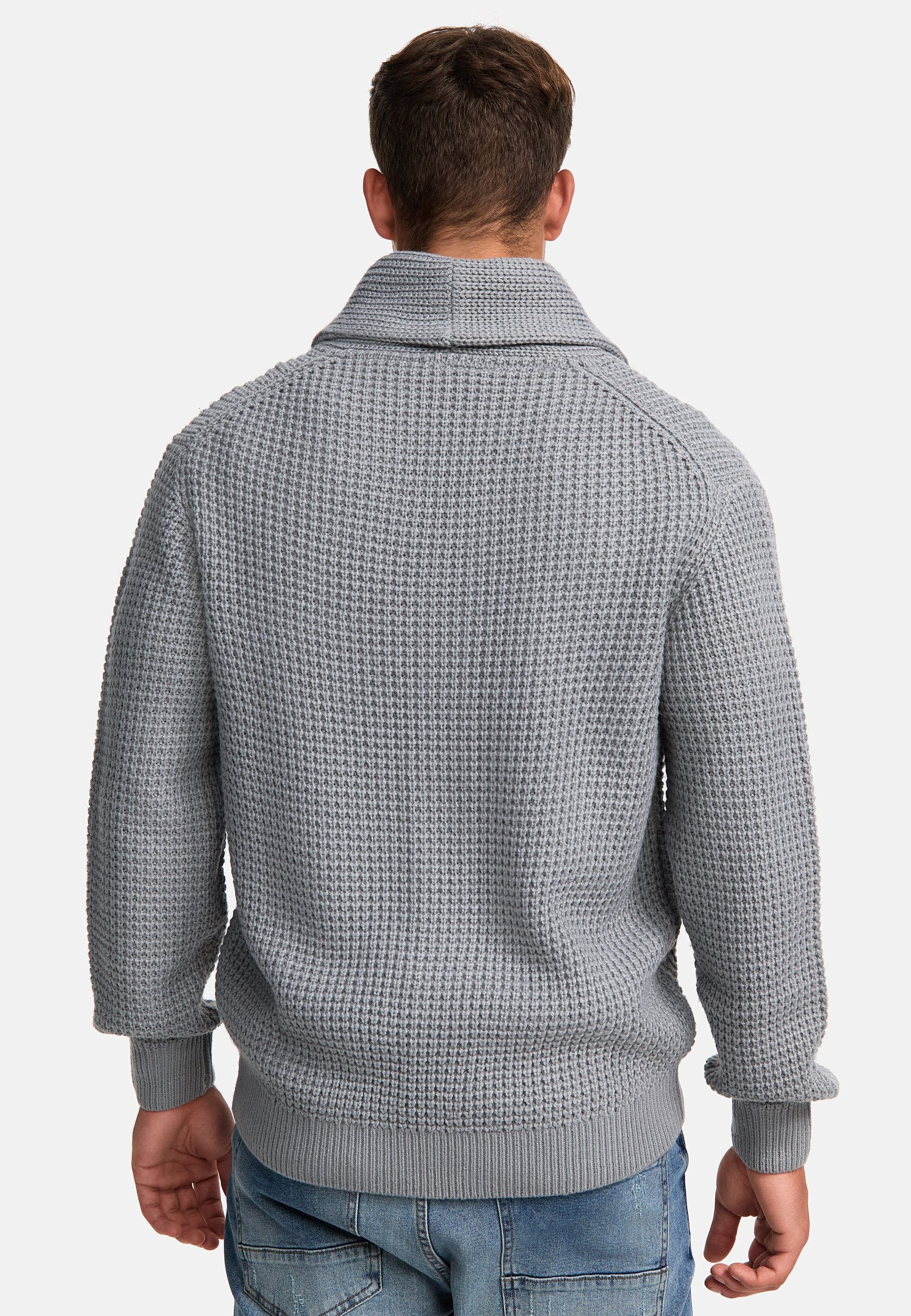 Indicode Strickjacke Herren INBrandox Herrenstrickjacke