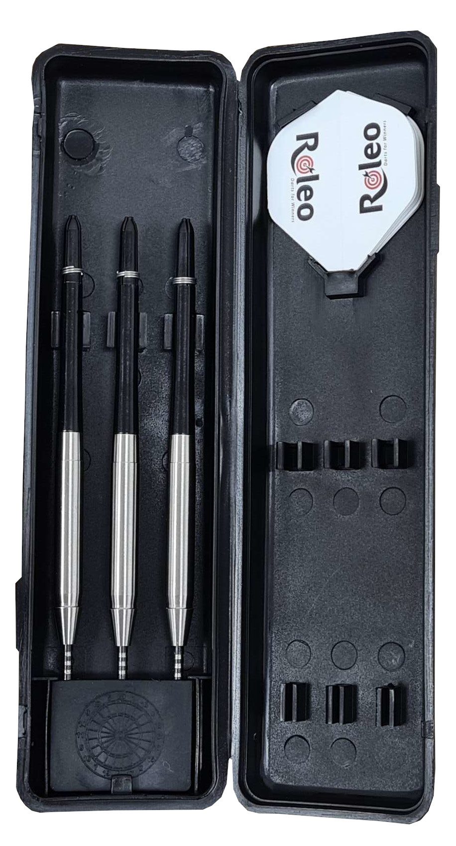 Roleo Dartpfeil Roleo Profi Steeldartpfeile PR-2 - 90% Tungsten - 3er Set 21g