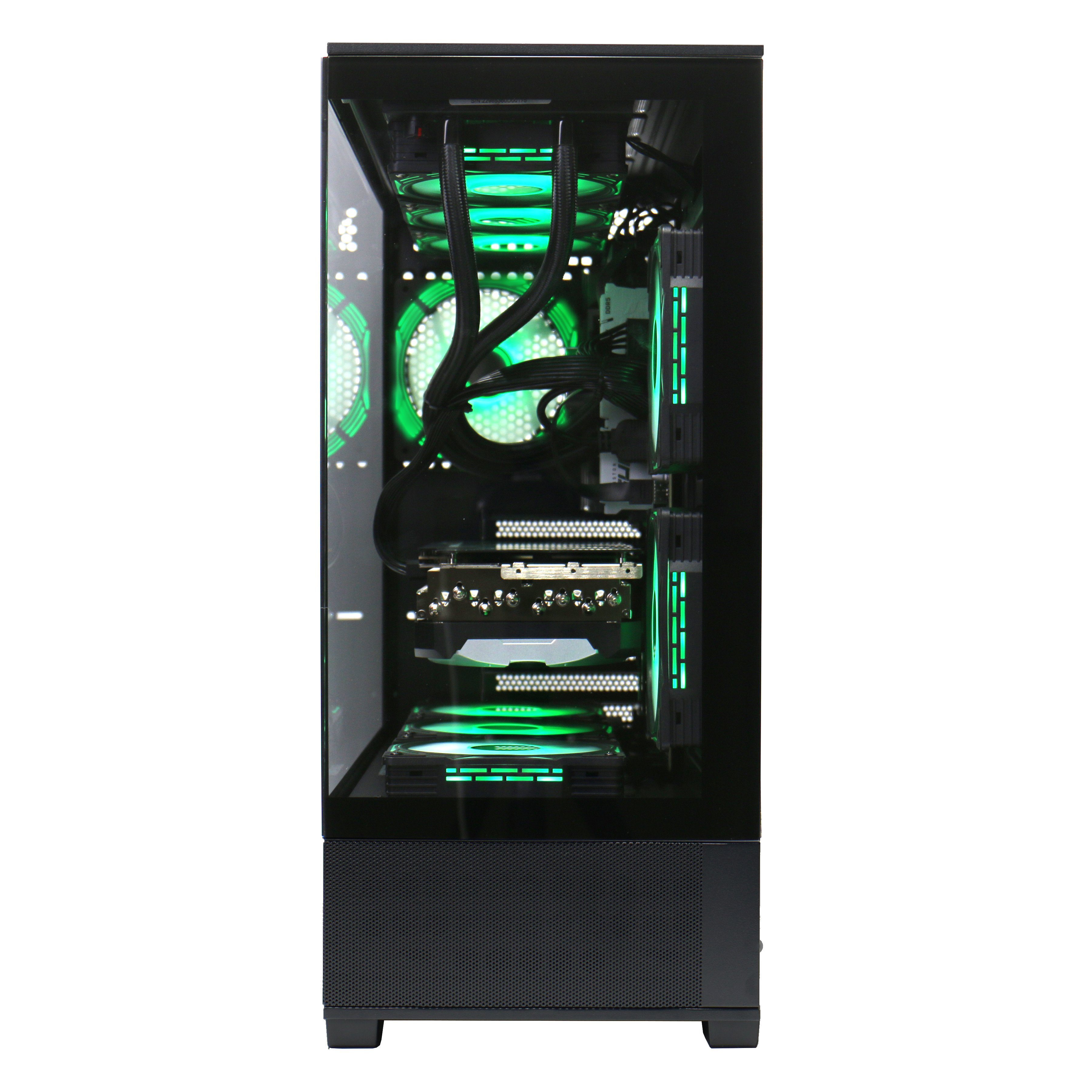 GAMEMAX VISTA AB 7608 AMD Ryzen 7 9700X RTX 5080 32GB DDR5 1TB SSD Gaming-PC (AMD Ryzen 7 9700X, RTX 5080, 32 GB RAM, 1000 GB SSD, Wasserkühlung, Windows 11, DDR5 RAM)