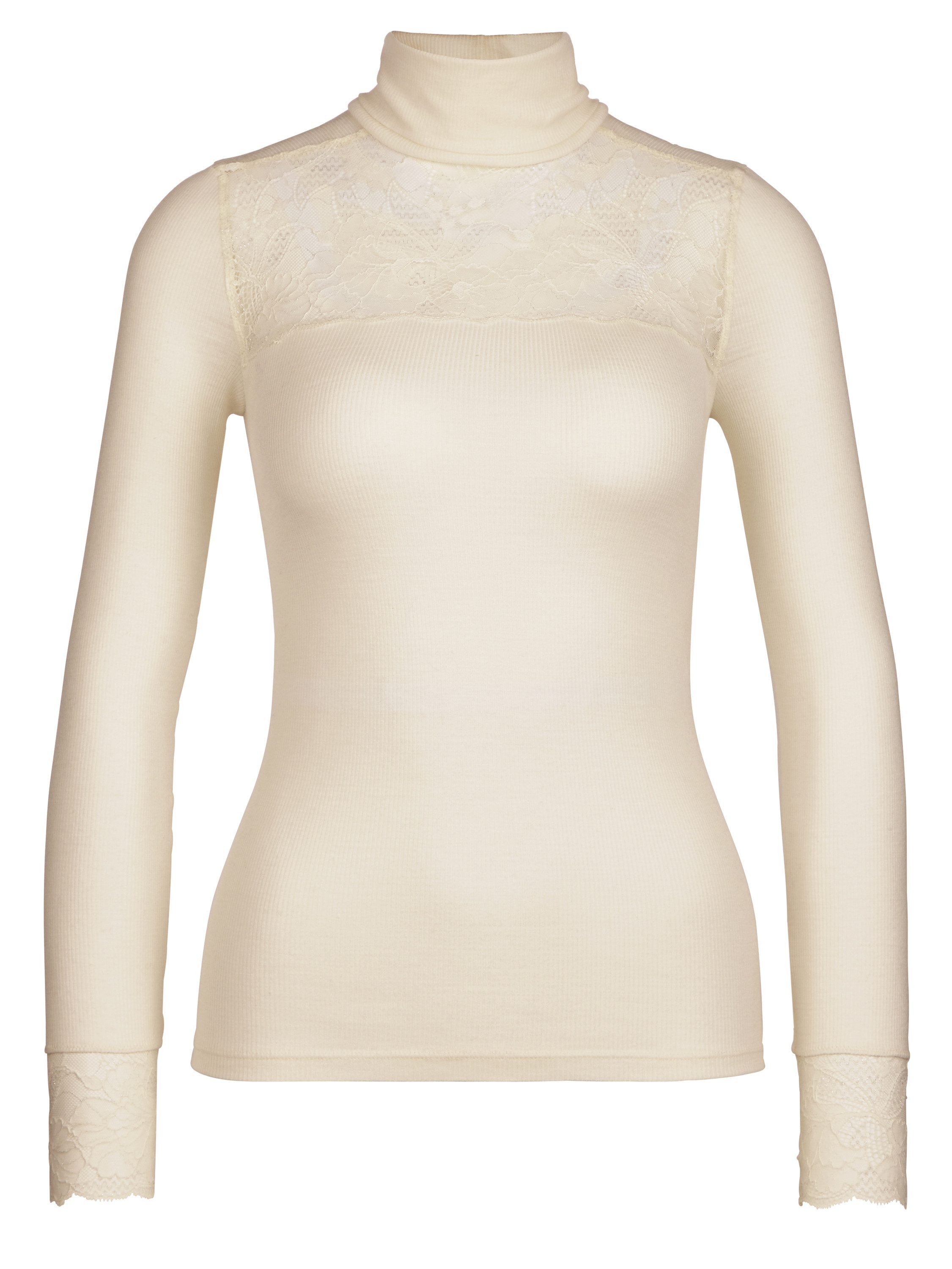 CALIDA Langarmshirt Silky Wool Glam Damen (1-tlg)