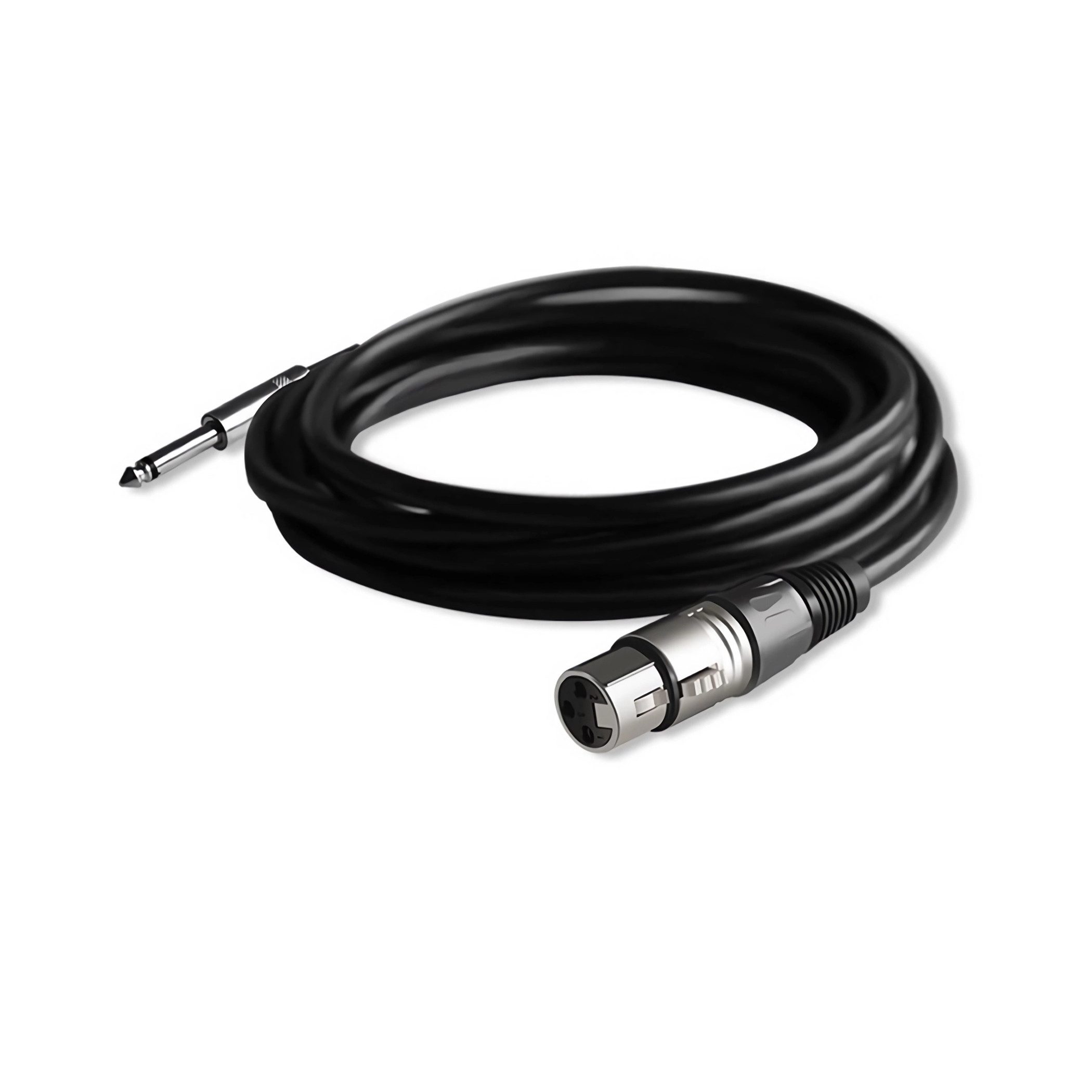 Bolwins L35C 5m Mikrofonkabel XLR auf 6,3mm Klinke HiFi Audio Kabel Mikrofon Audio-Kabel, 6,35 mm Stereo TRS Klinkenstecker, XLR Buchse (3-polig, Female) (500 c – Bild 3 von 5
