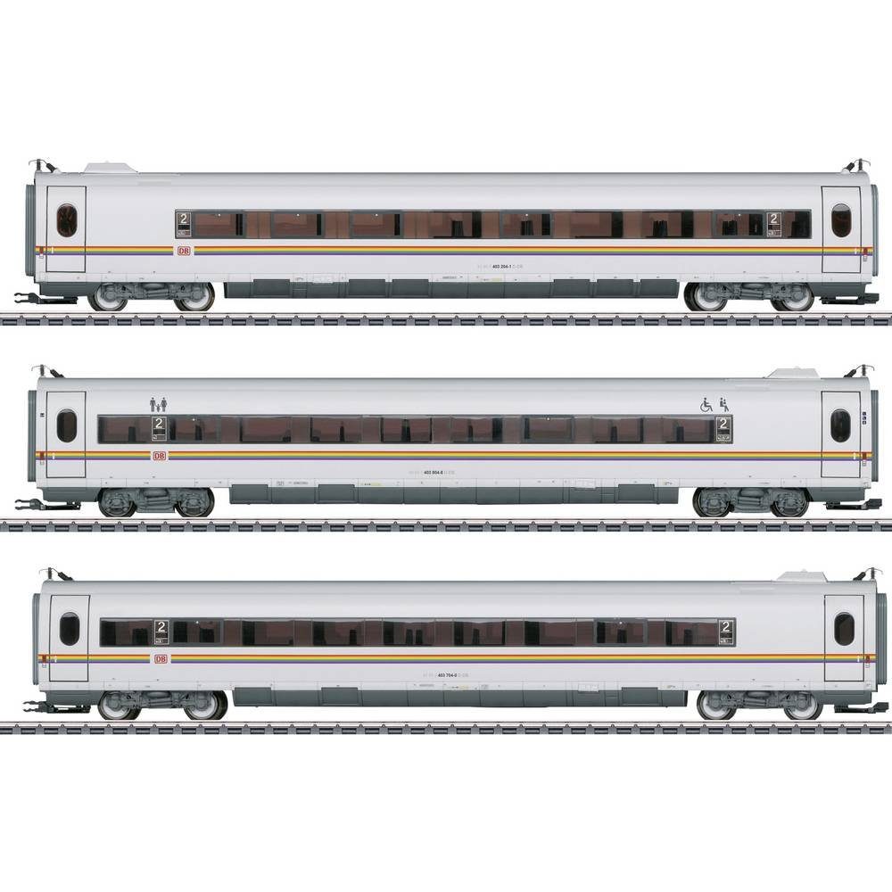 Märklin Personenwagen H0 Ergänz.-Set ICE 3 Railbow 3tlg