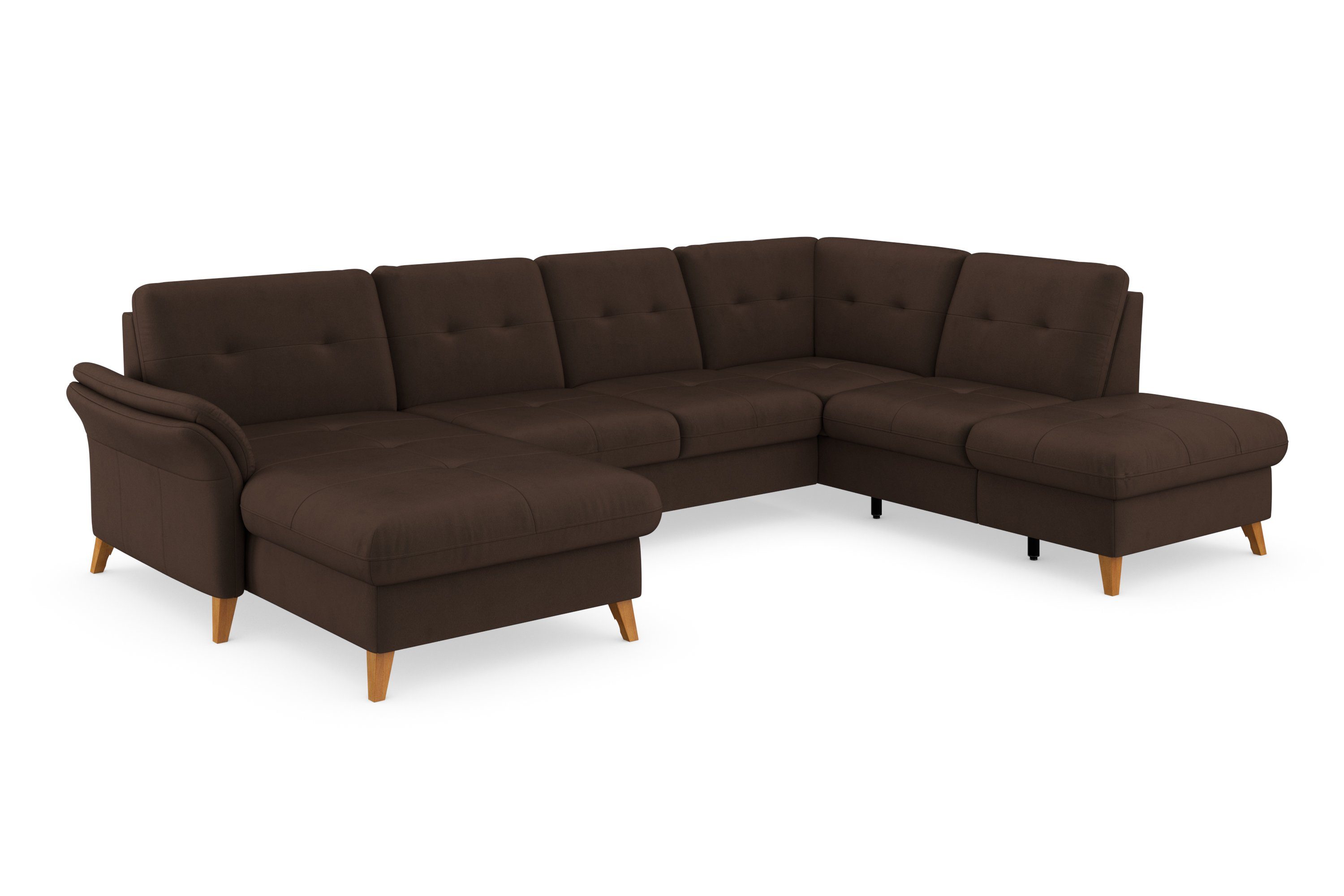 sit&more Wohnlandschaft Göteborg, inkl. Sitztiefenverstellung, wahlweise mit Bettfunktion & Bettkasten