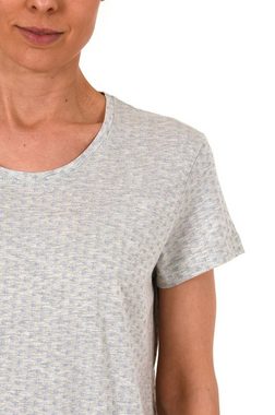 Normann Freizeitanzug Damen Shirt Top kurzarm, Minimal Print, Mix & Match -191 220 90 904