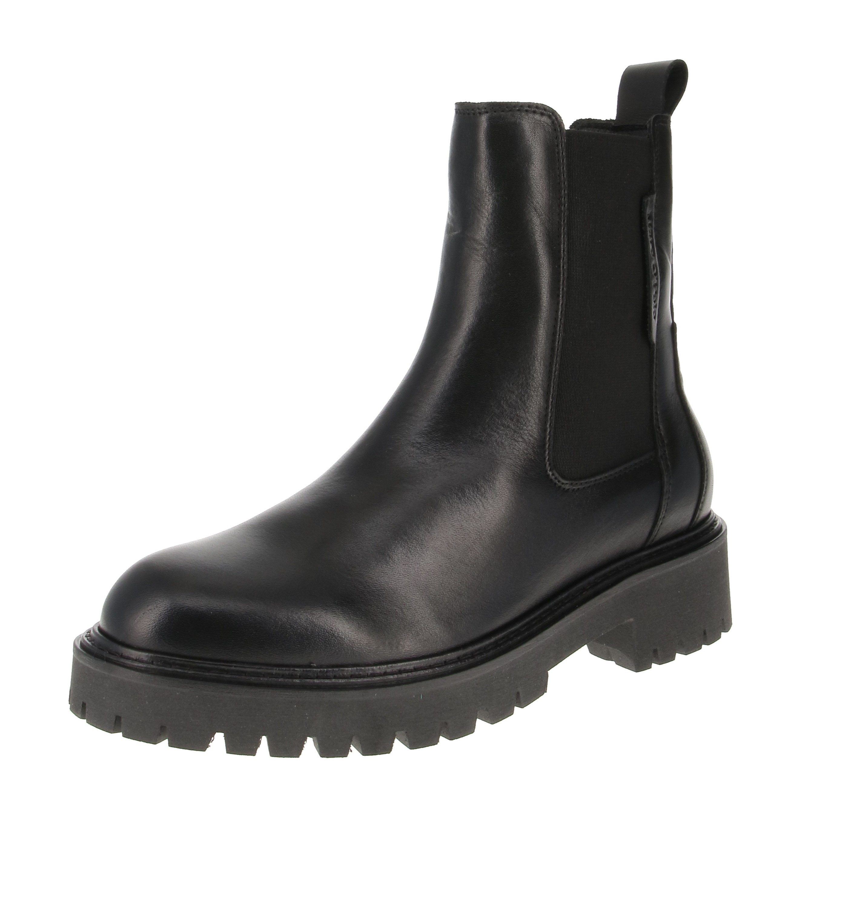 Marc O'Polo Marc O'Polo 407 18095001 100-Phia 8A - Damen Chelsea Ботинки - Black Сапоги