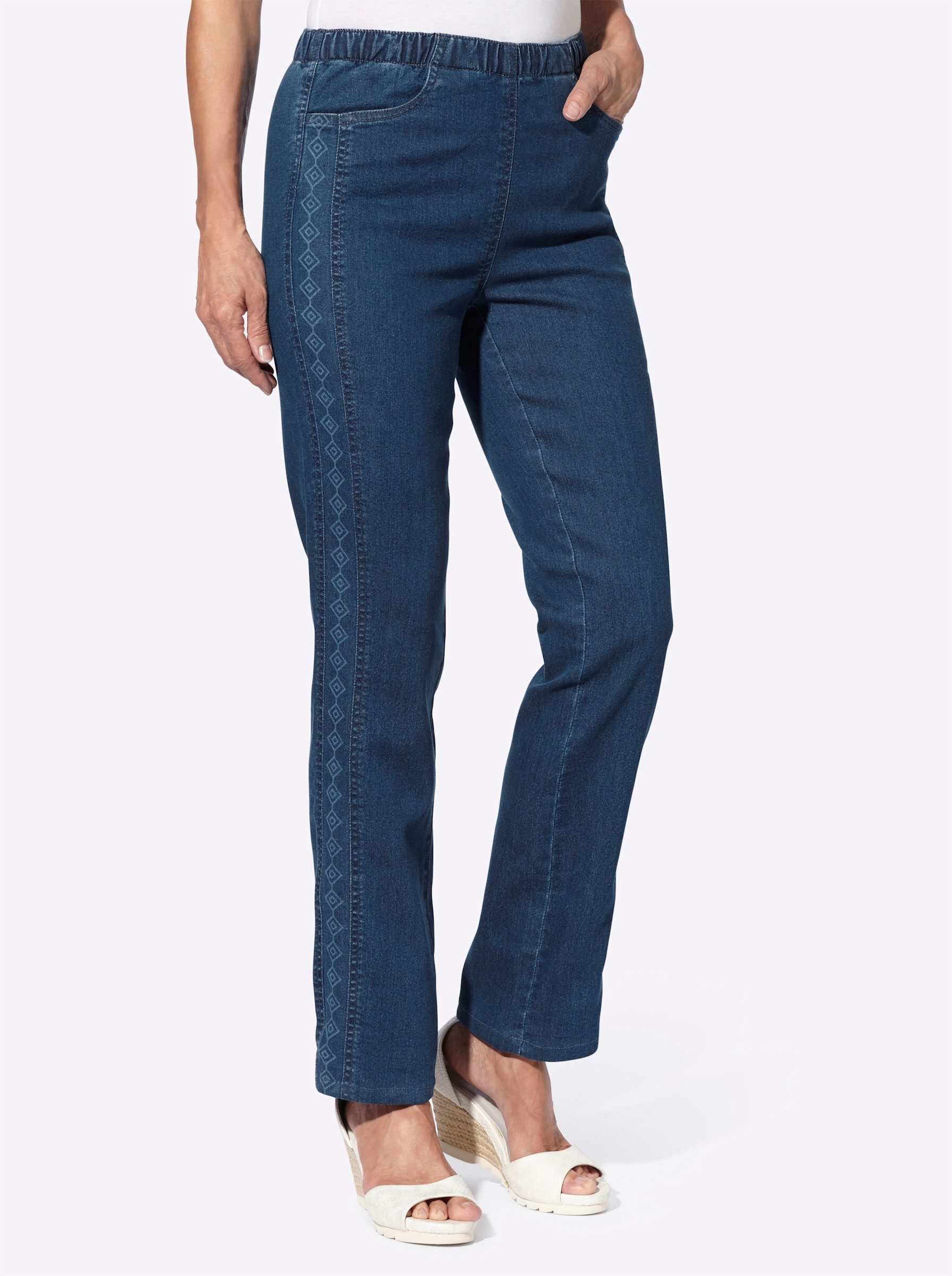 Bequeme Jeans Schlupfjeans komfortabel
