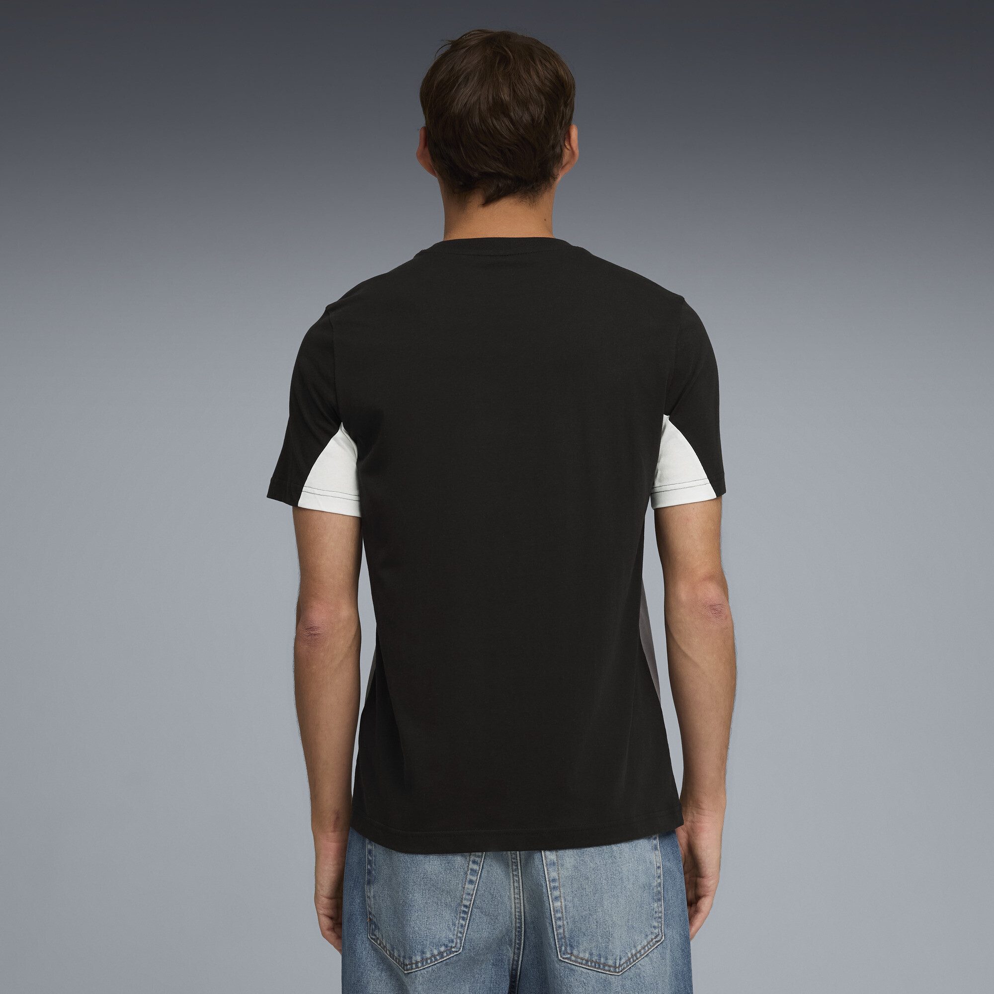 PUMA T-Shirt Essentials Block T-Shirt Herren – Bild 3 von 5
