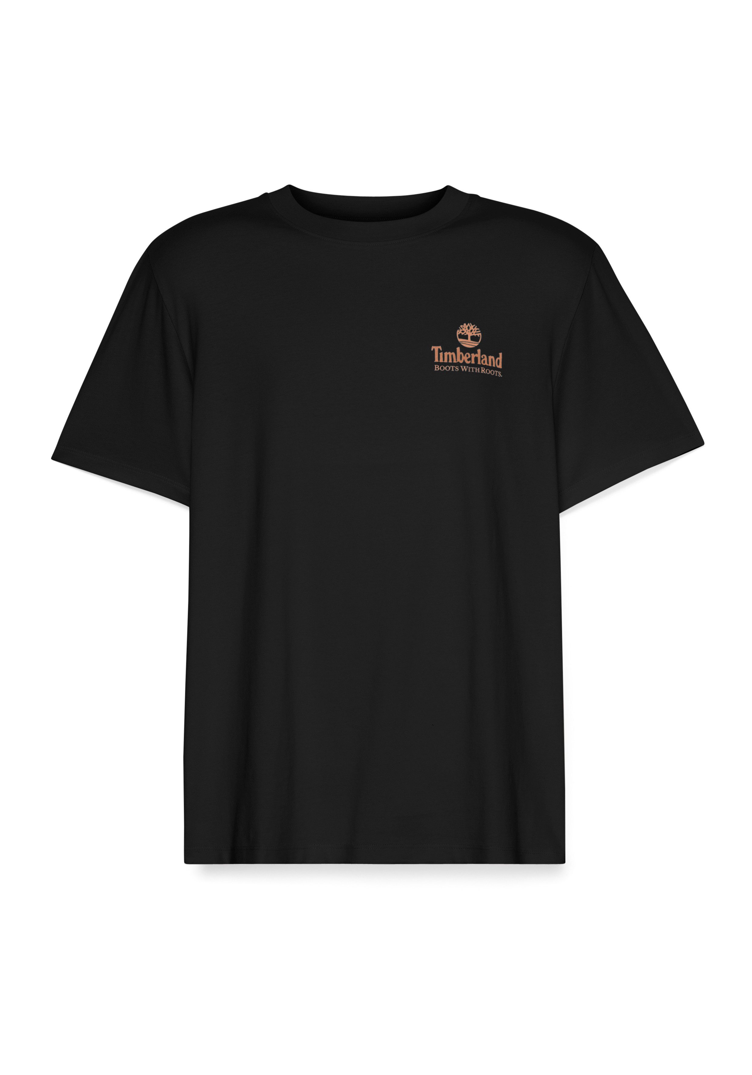 Timberland T-Shirt Illustrated Tree Logo Back Graphic für sportliche Aktivitäten, sportlicher Stil, Kurzarmdesign