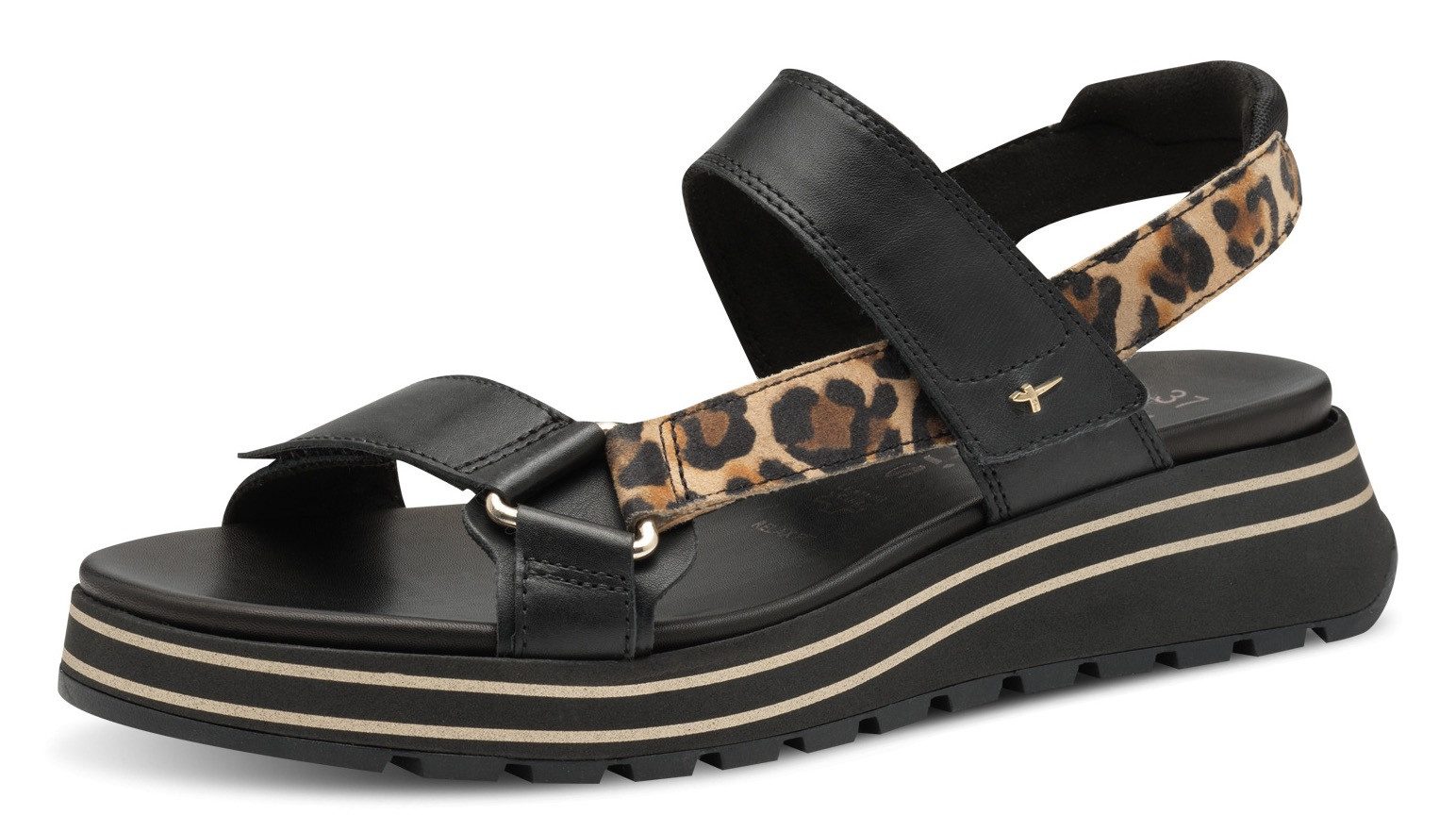 Tamaris Keilsandalette, Trekkingsandale, Riemchensandale mit verstellbaren günstig online kaufen