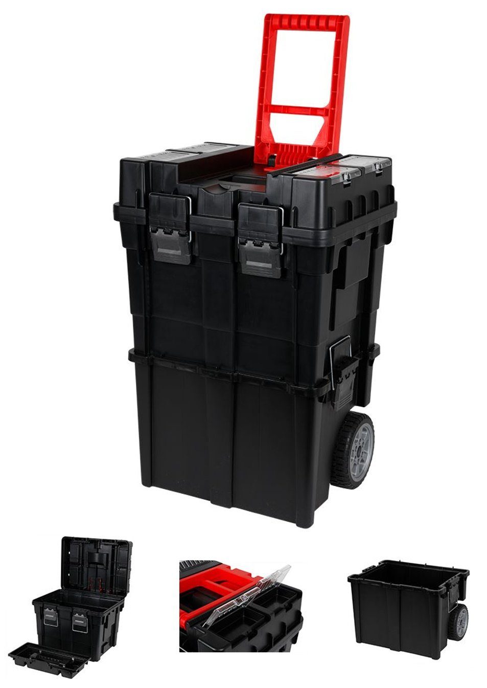 dynamic24 Werkzeugbox, XL Werkzeugkoffer mit Rollen, Werkzeugkasten,  Werkzeug Trolley online kaufen | OTTO