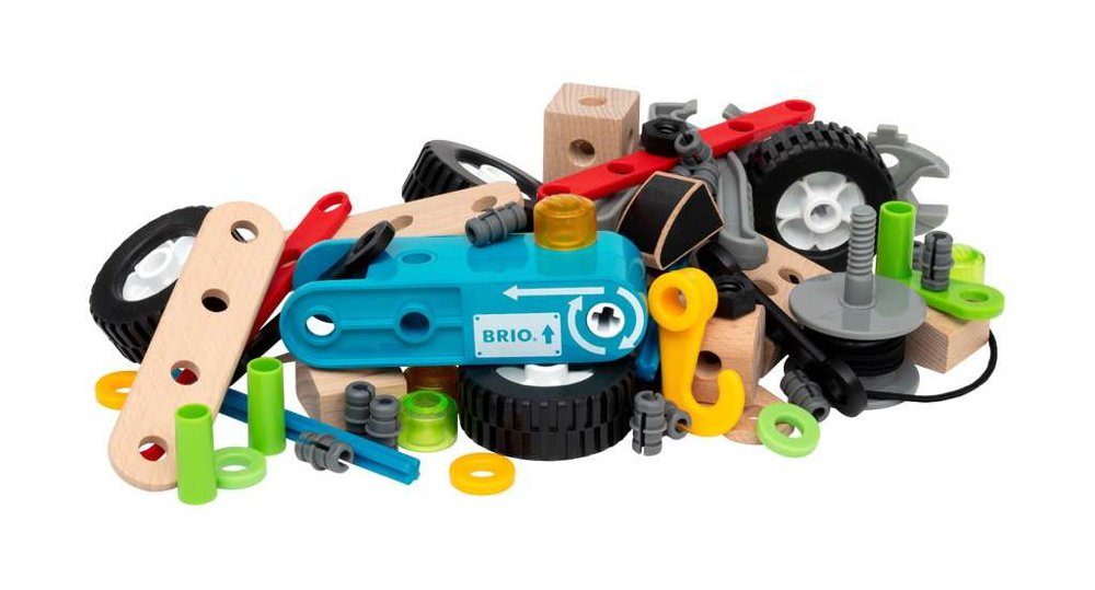 BRIO® Nachziehmotor Konstruktionsset 67 Teile 34595 Spielbausteine günstig online kaufen