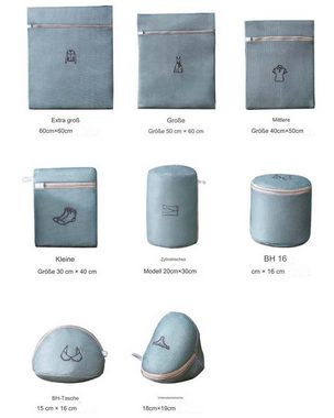 FIDDY Wäschenetz Wäschesack mit großem Fassungsvermögen, feinmaschiges Design,(8-St), Geeignet für den täglichen Gebrauch