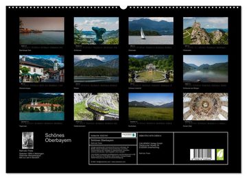 CALVENDO Wandkalender Schönes Oberbayern (Premium, hochwertiger DIN A2 Wandkalender 2023, Kunstdruck in Hochglanz)
