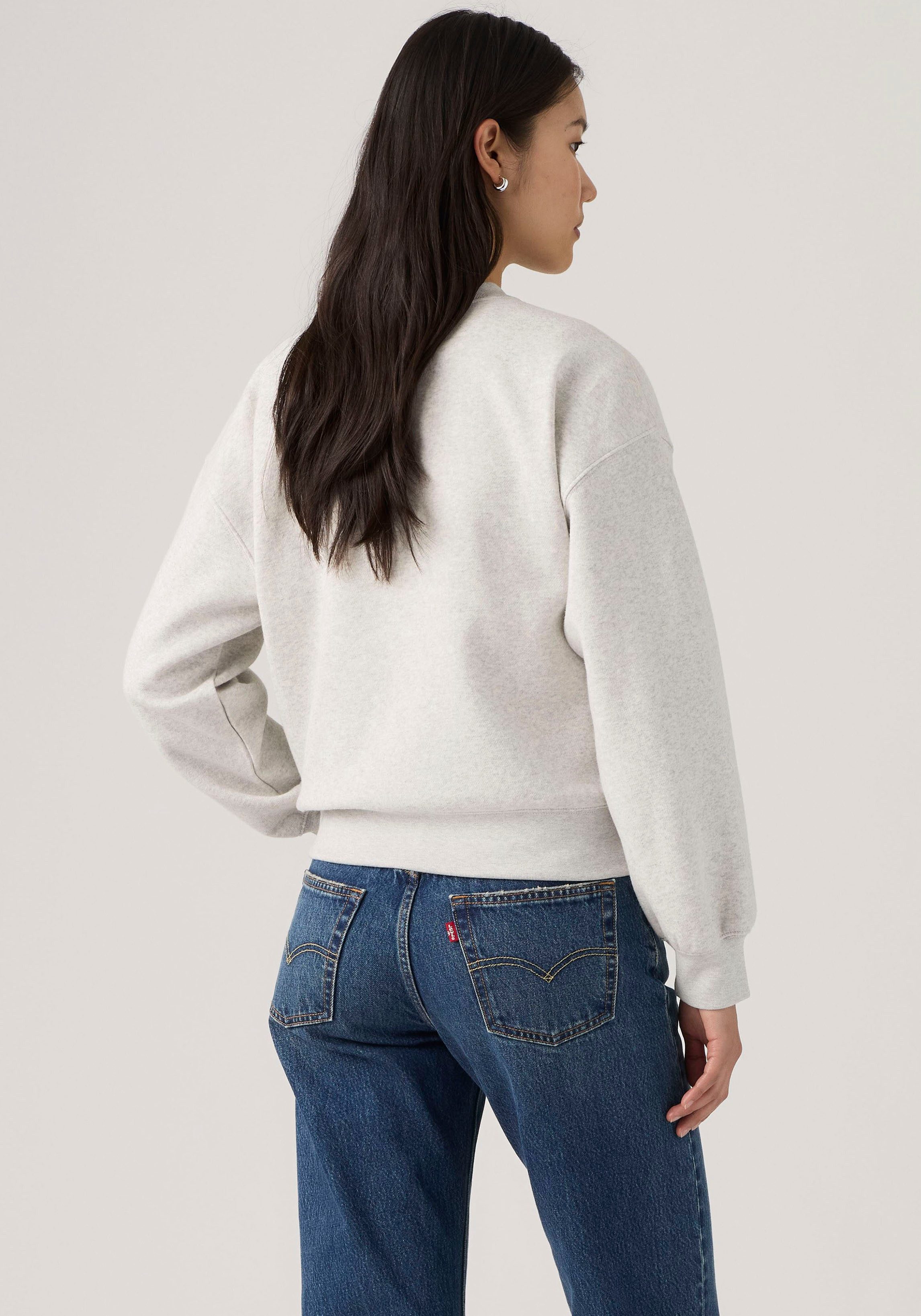 Levi's® Sweatshirt EVERYDAY CREW SWEATSHIRT mit kleinem Logo auf der Brust – Bild 3 von 5