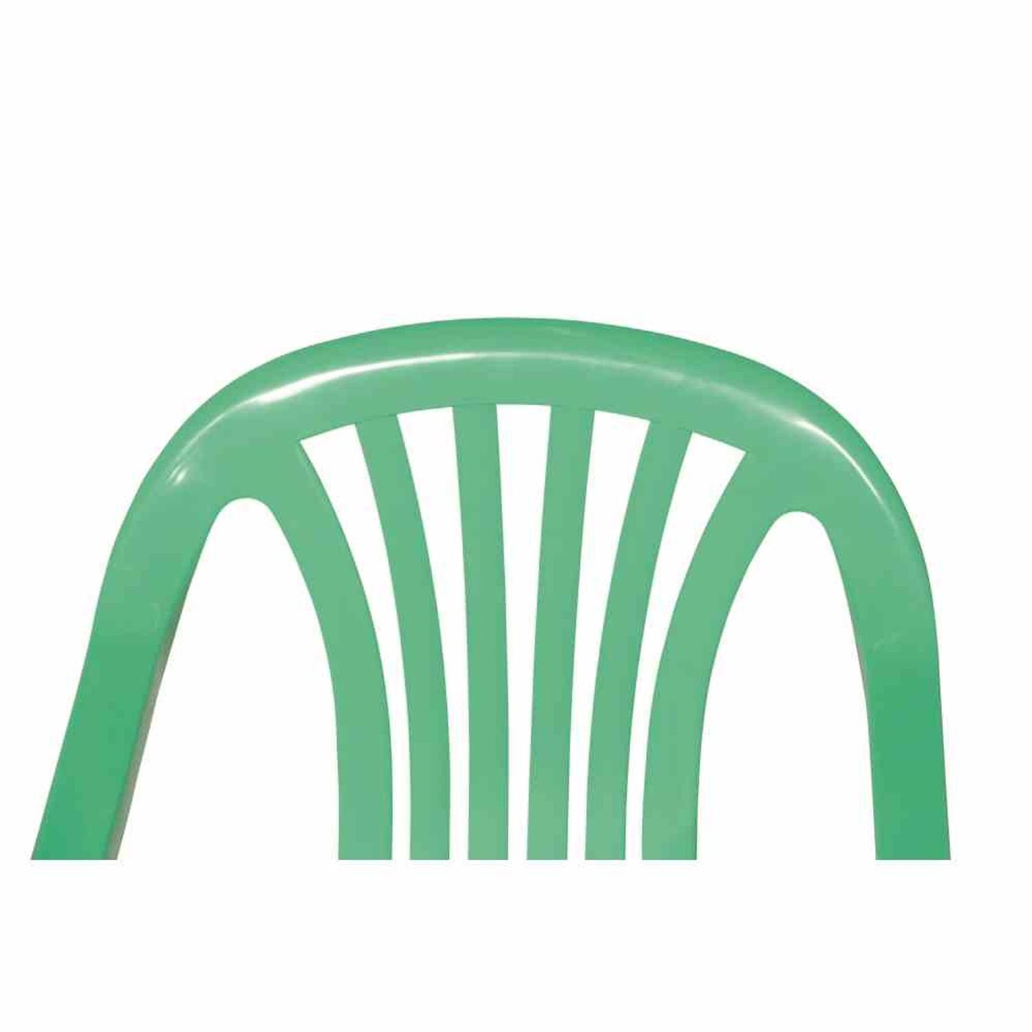 Ipae-Progarden Kinderstuhl Vollkunststoff, stapelbar grün Kinderstuhl, Monoblock