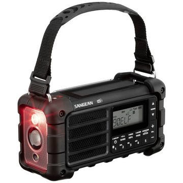 Sangean DAB+ Midnight Black DAB+/FM-RDS/Bluetooth Radio (Solarpanel, spritzwassergeschützt, staubdicht)