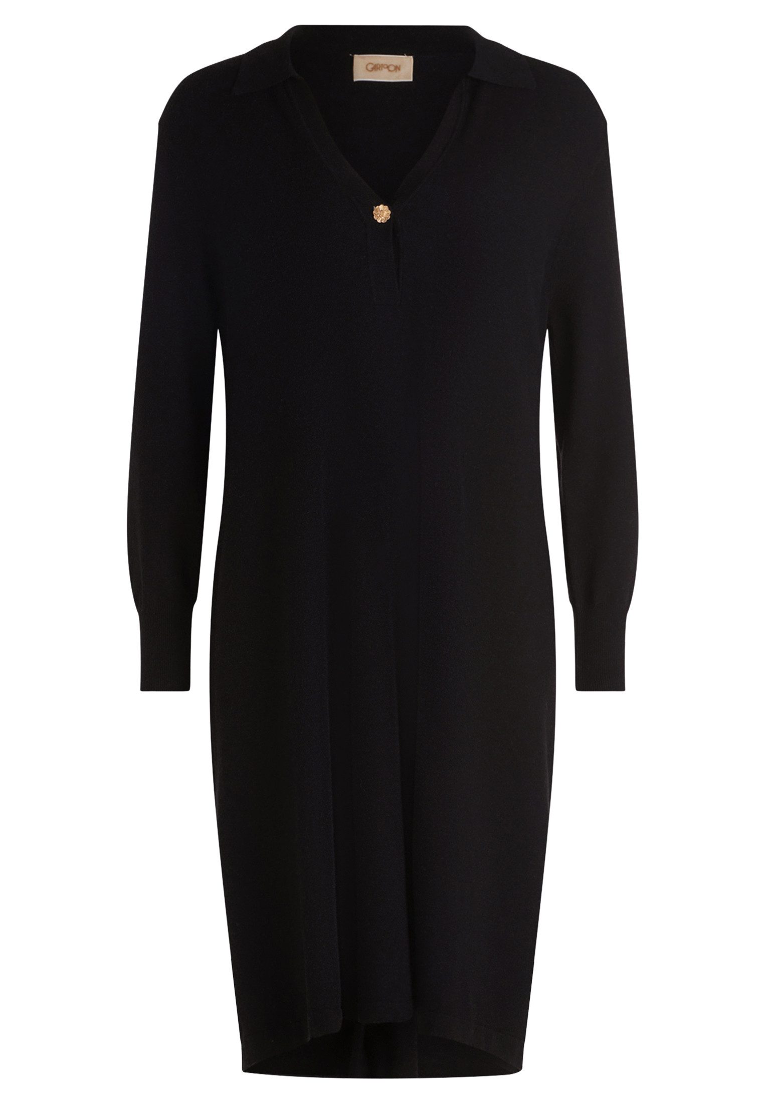 Cartoon Strickkleid Damen Strickkleid mit Kragen günstig online kaufen