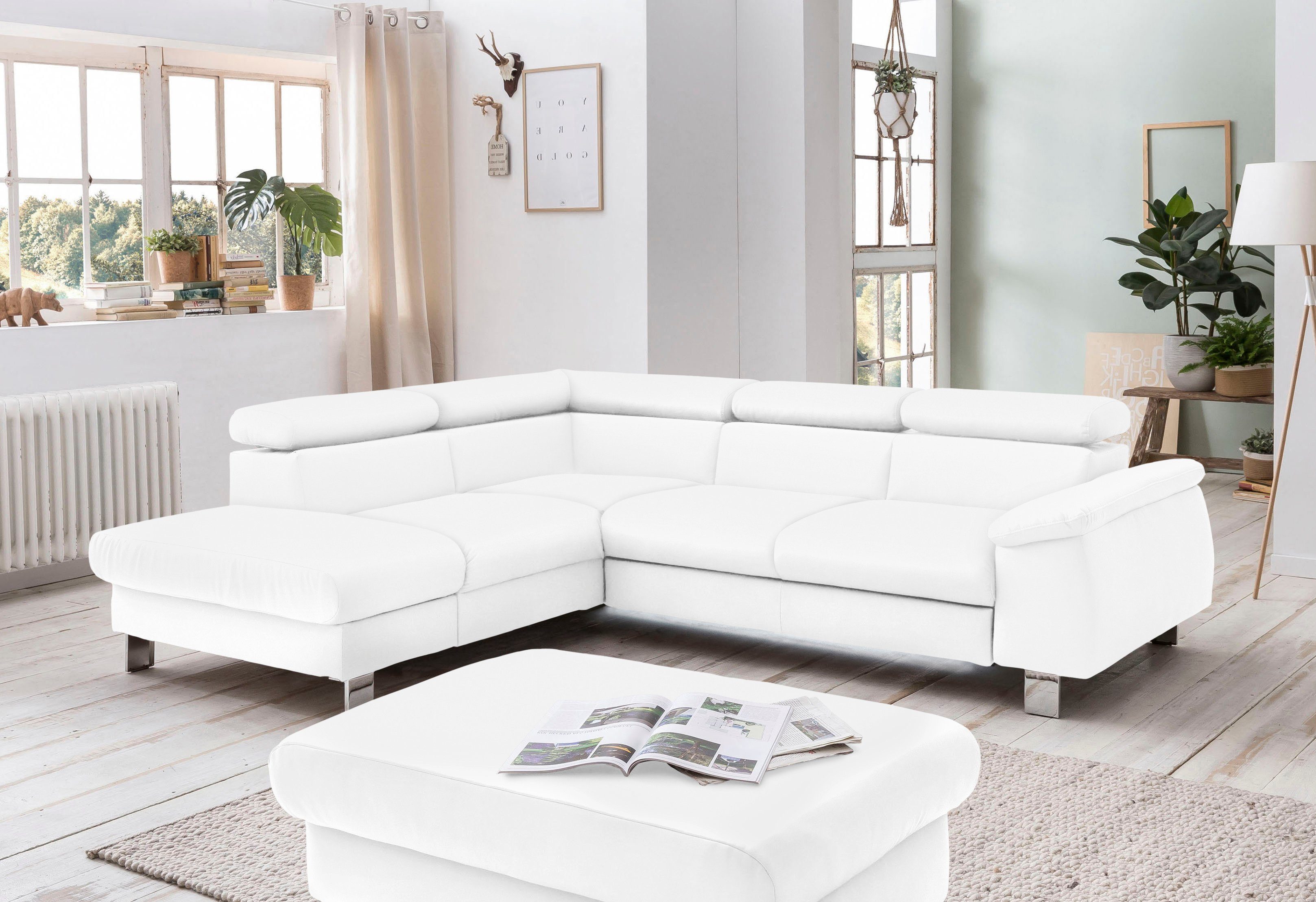 COTTA Ecksofa Komaris L-Form, B: 249 günstig online kaufen