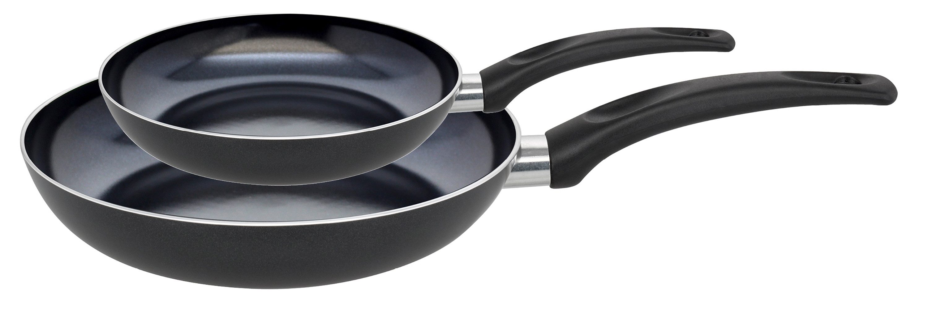 Elo Basic Pfannen-Set Bratpfanne Prima Cucina, Set 2-teilig, Aluminium (Set, 2-tlg), kratzfest