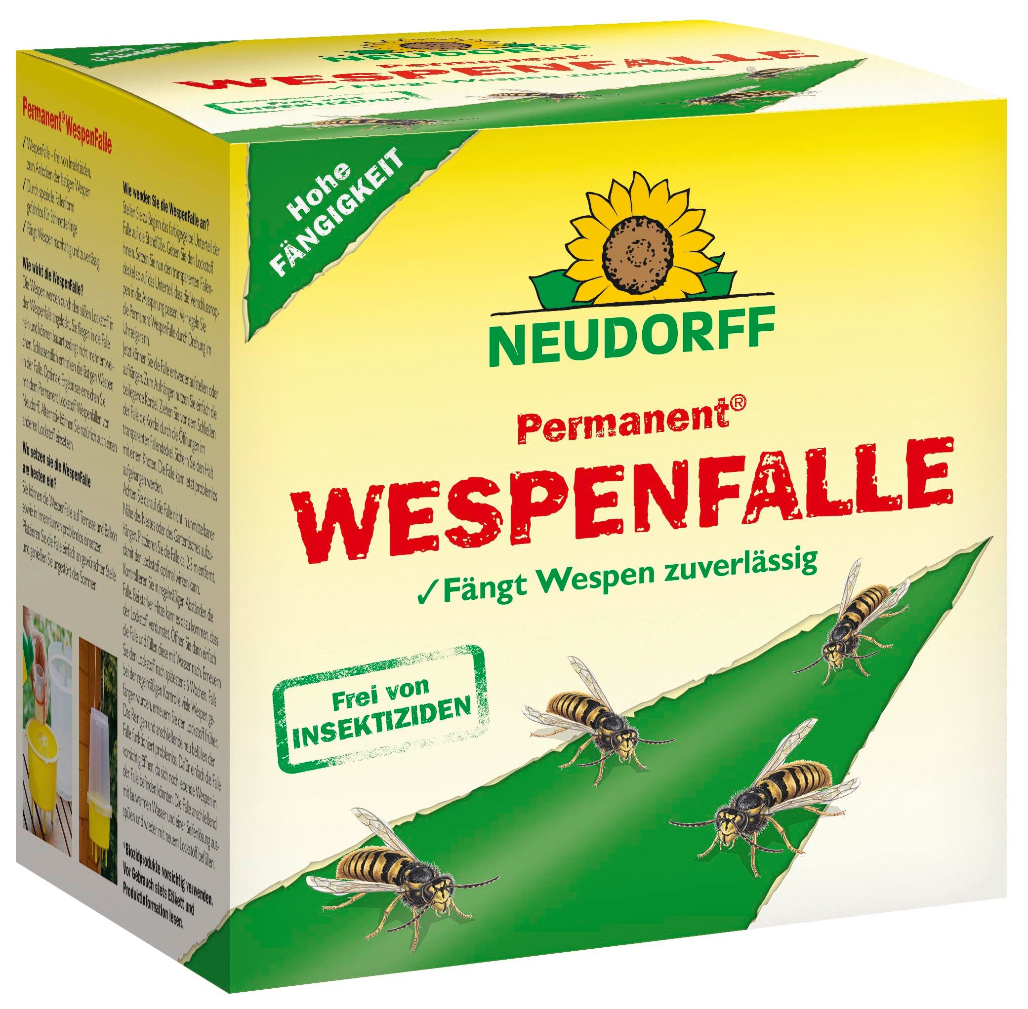 Insektenfalle Permanent WespenFalle 1 Stk.