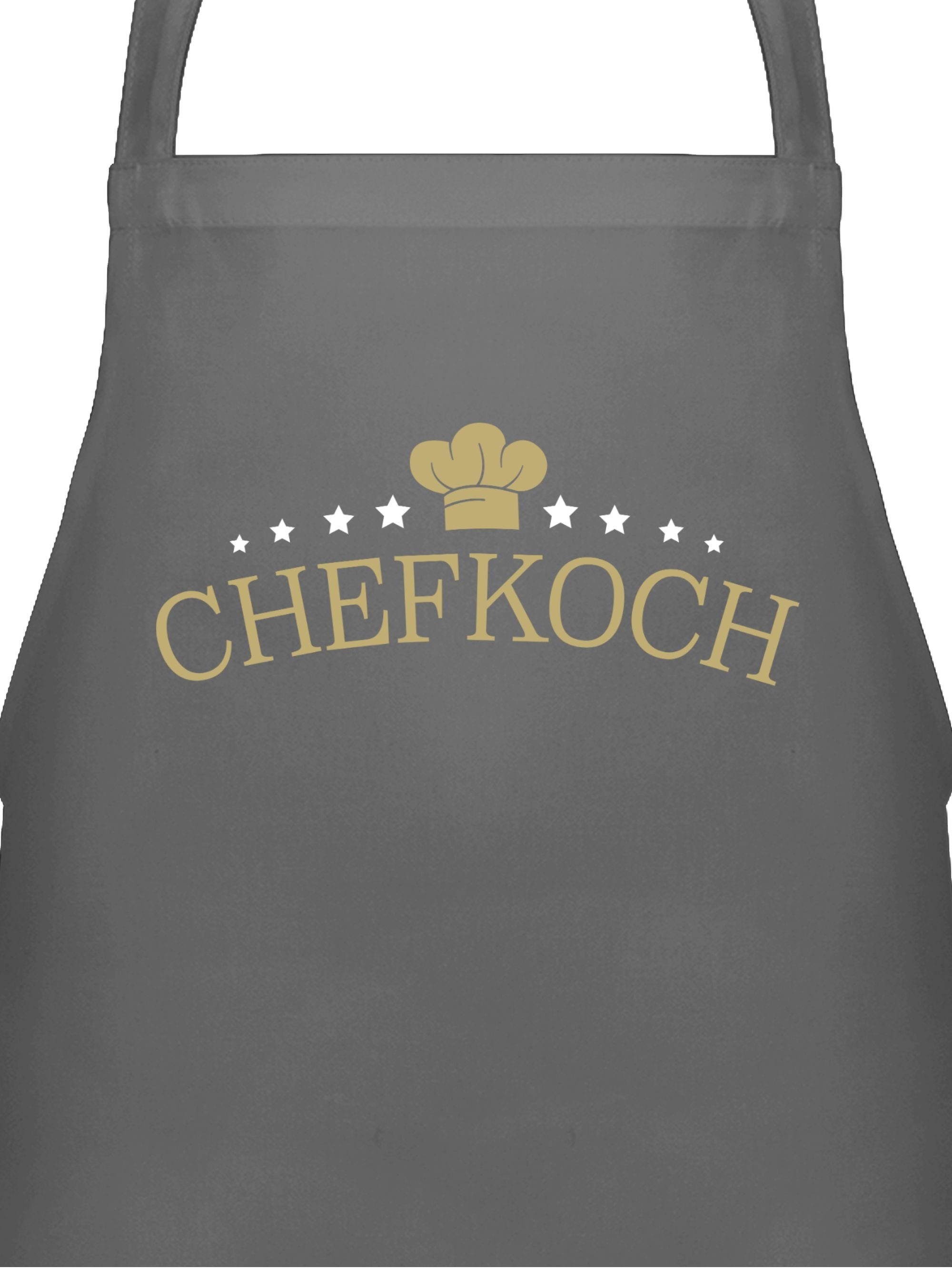 Shirtracer Kochschürze Chefkoch - Hier kocht der Chef - Geschenk für Köche, günstig online kaufen