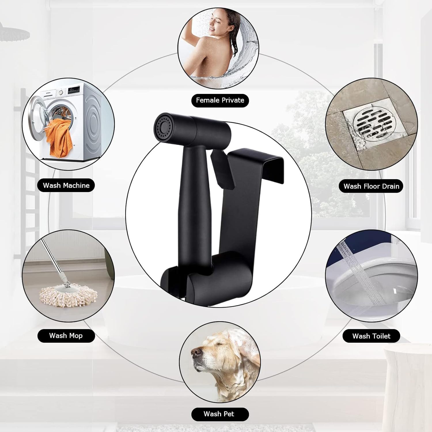ZEUOPQ Bidetarmatur Handbrause Bidet Sprayer Mit günstig online kaufen