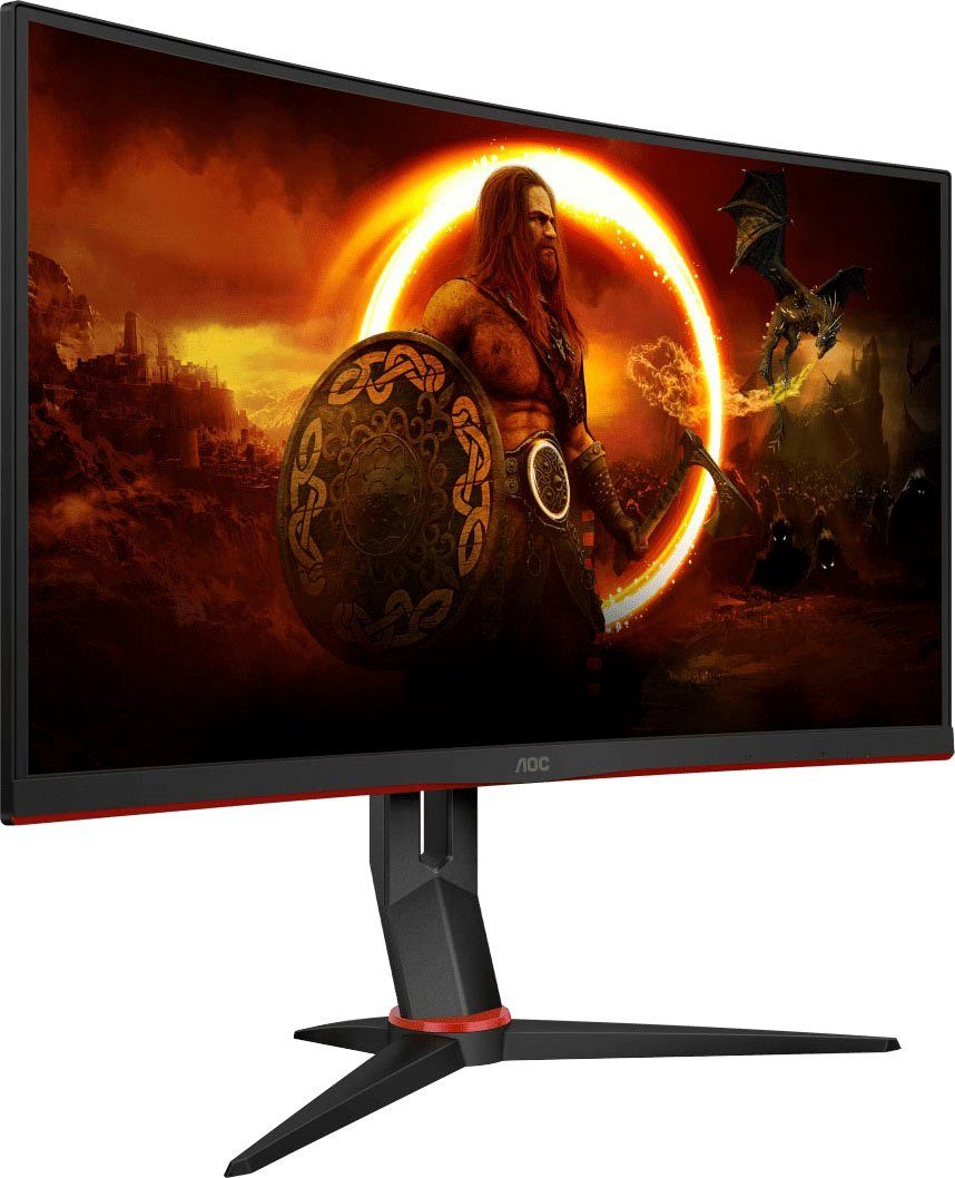 240 1080 C27G2ZU/BK VA ", 1920 cm/27 px, AOC LED) ms Hz, Reaktionszeit, Full 0,5 HD, Curved-Gaming-Monitor (68,6 x