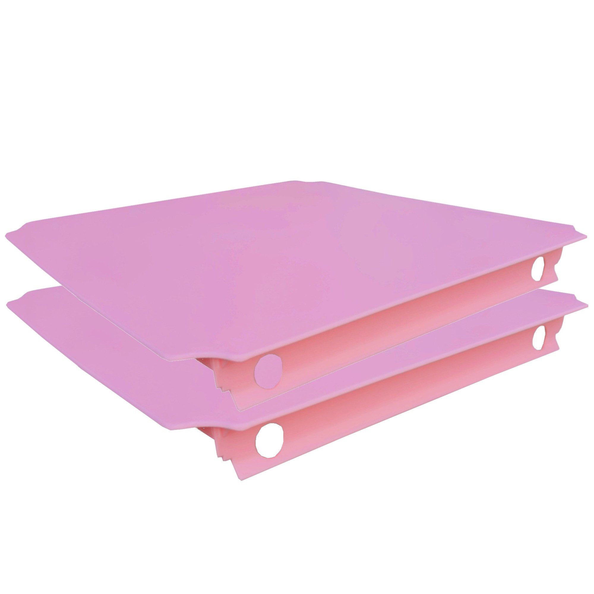 move and stic 2er Set Platte 40x40 cm Konstruktionsspielsteine, (Erweiterungsset, Platten Pack), für Indoor und Outdoor