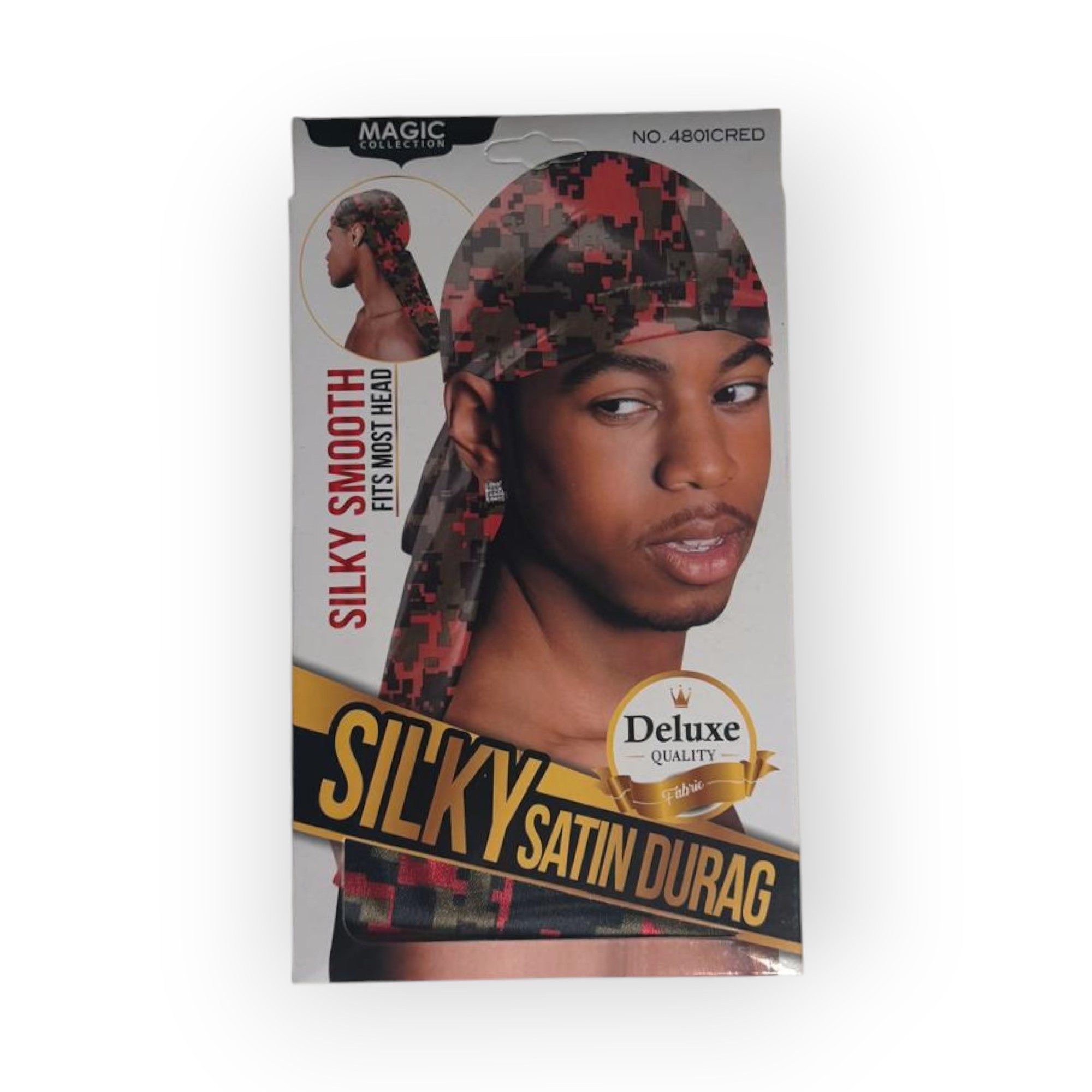 magic Kopftuch Seidiger Satin-Durag in Deluxe-Qualität