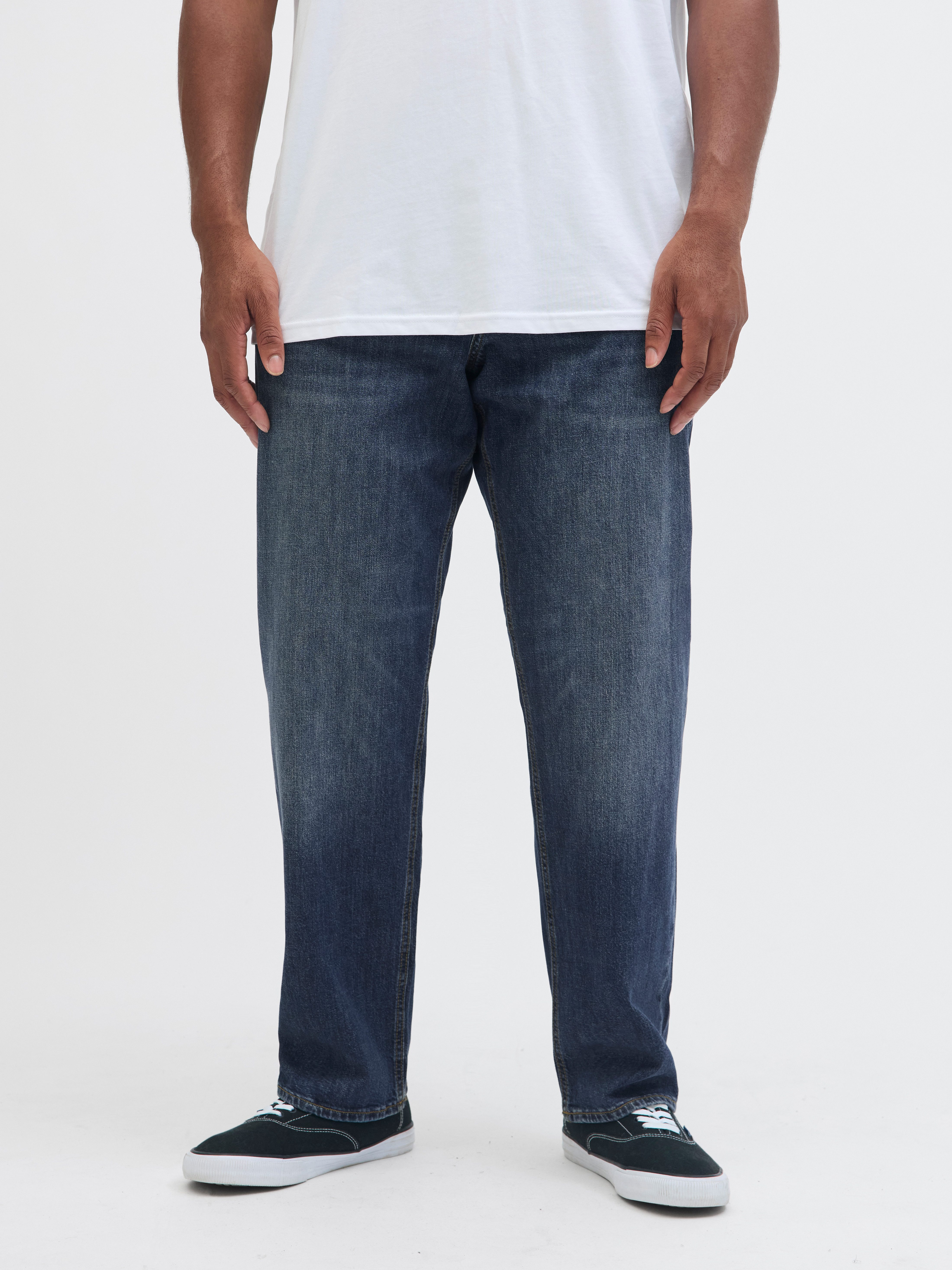 Jack & Jones PlusSize Tapered-fit-Jeans MIKE ORIGINAL Bis Weite 48 günstig online kaufen